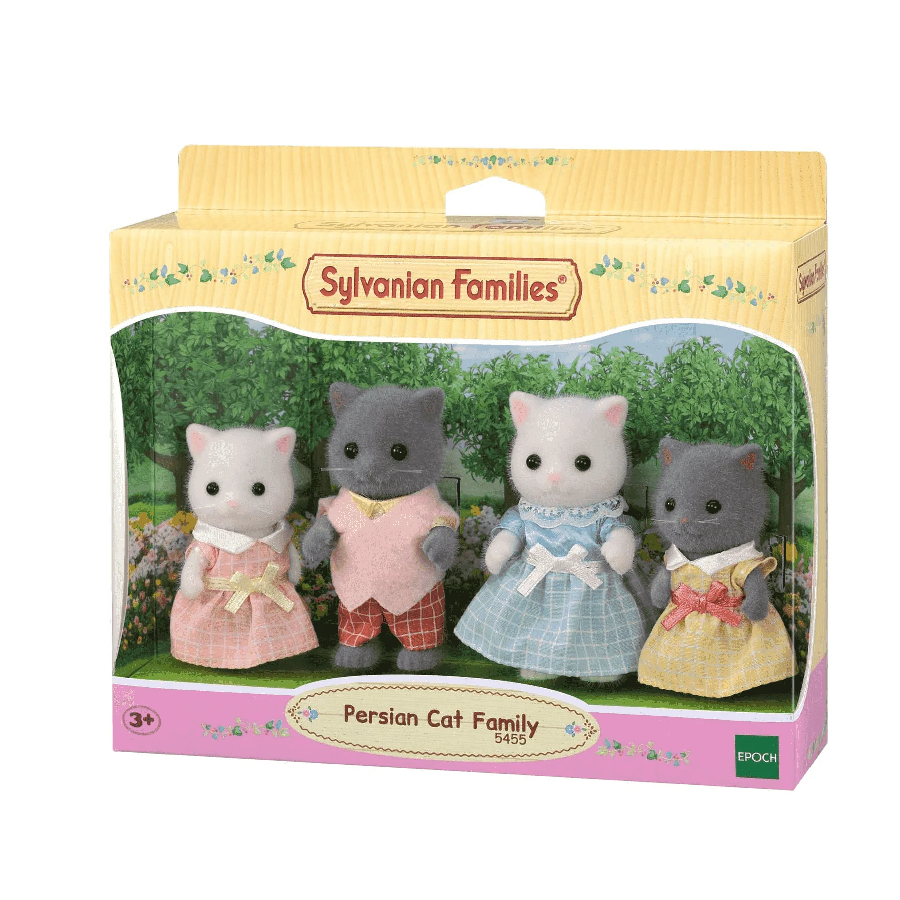 Sylvanian Families Familia Gato Persa
