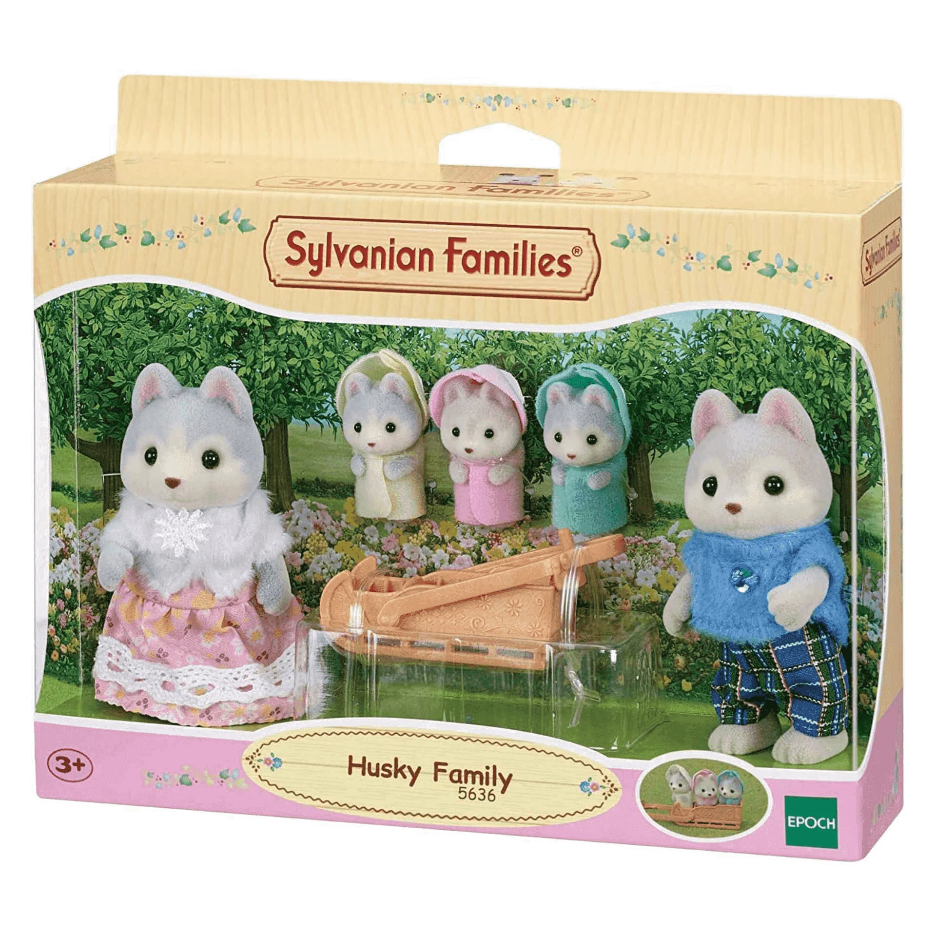 Sylvanian Families Familia Husky - Image 2