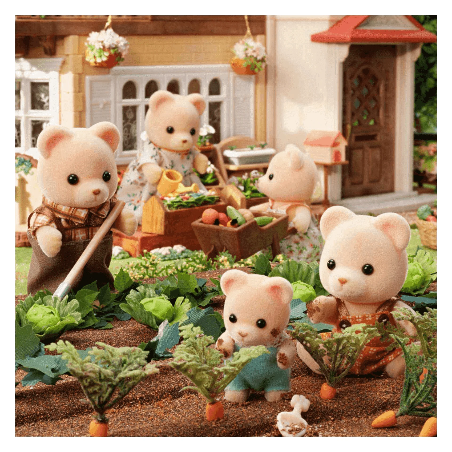 Sylvanian Families Familia Oso Pardo - Image 3