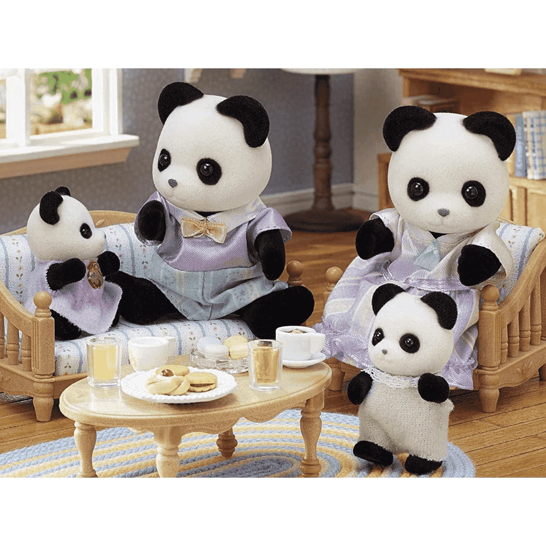 Sylvanian Families Familia Panda Pookie - Image 2