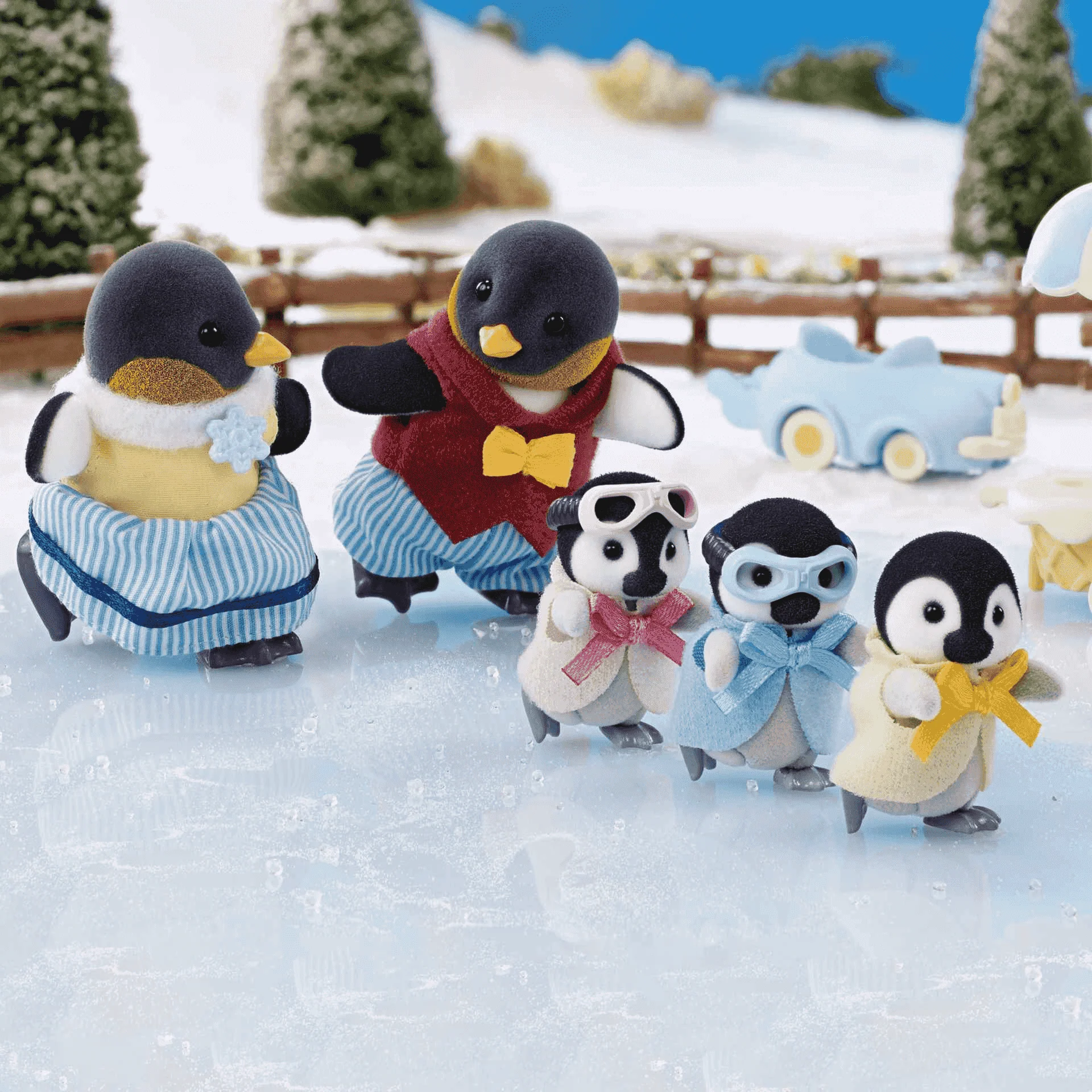 Sylvanian Families Familia Pingüino - Image 2