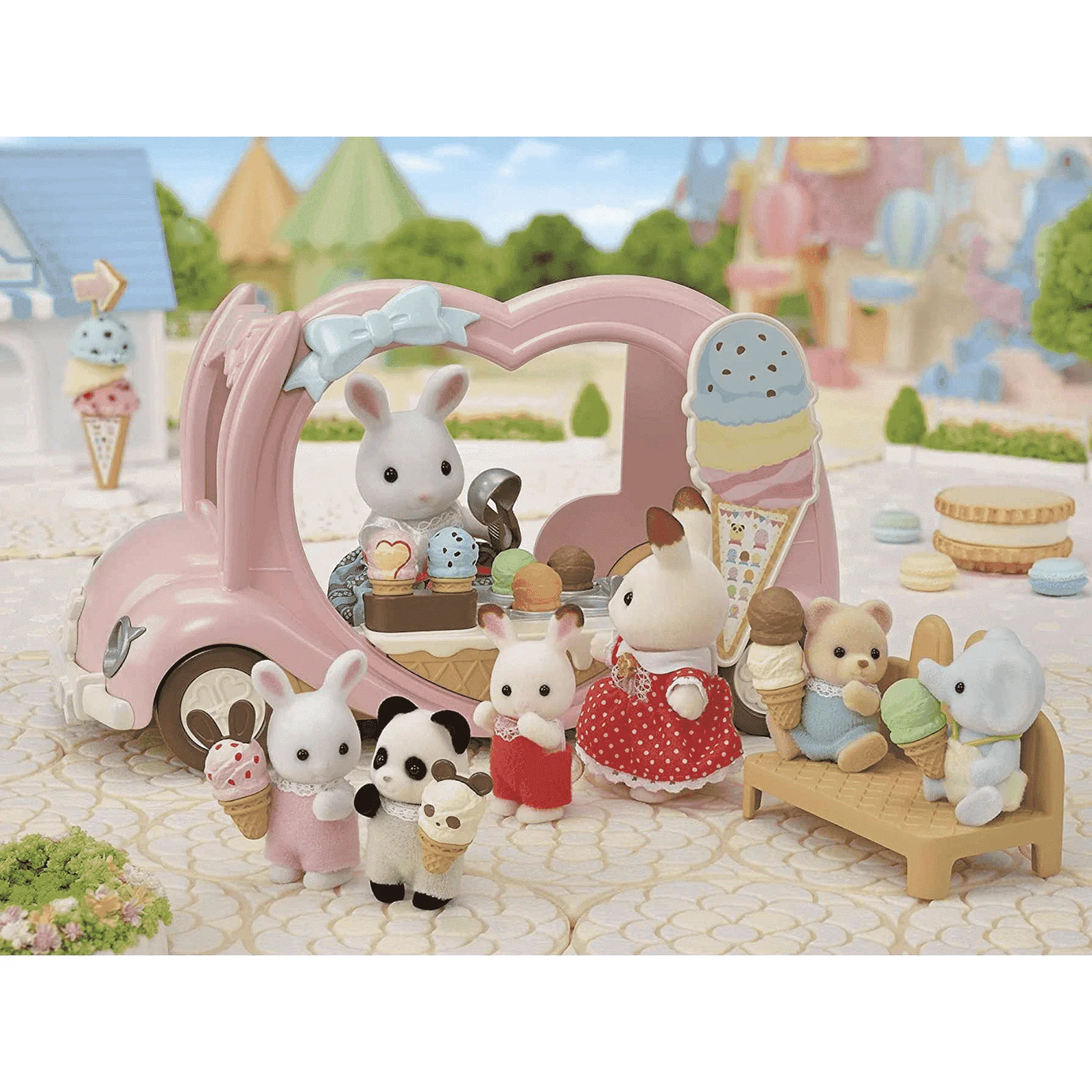 Sylvanian Families Furgoneta de Helados - Image 7