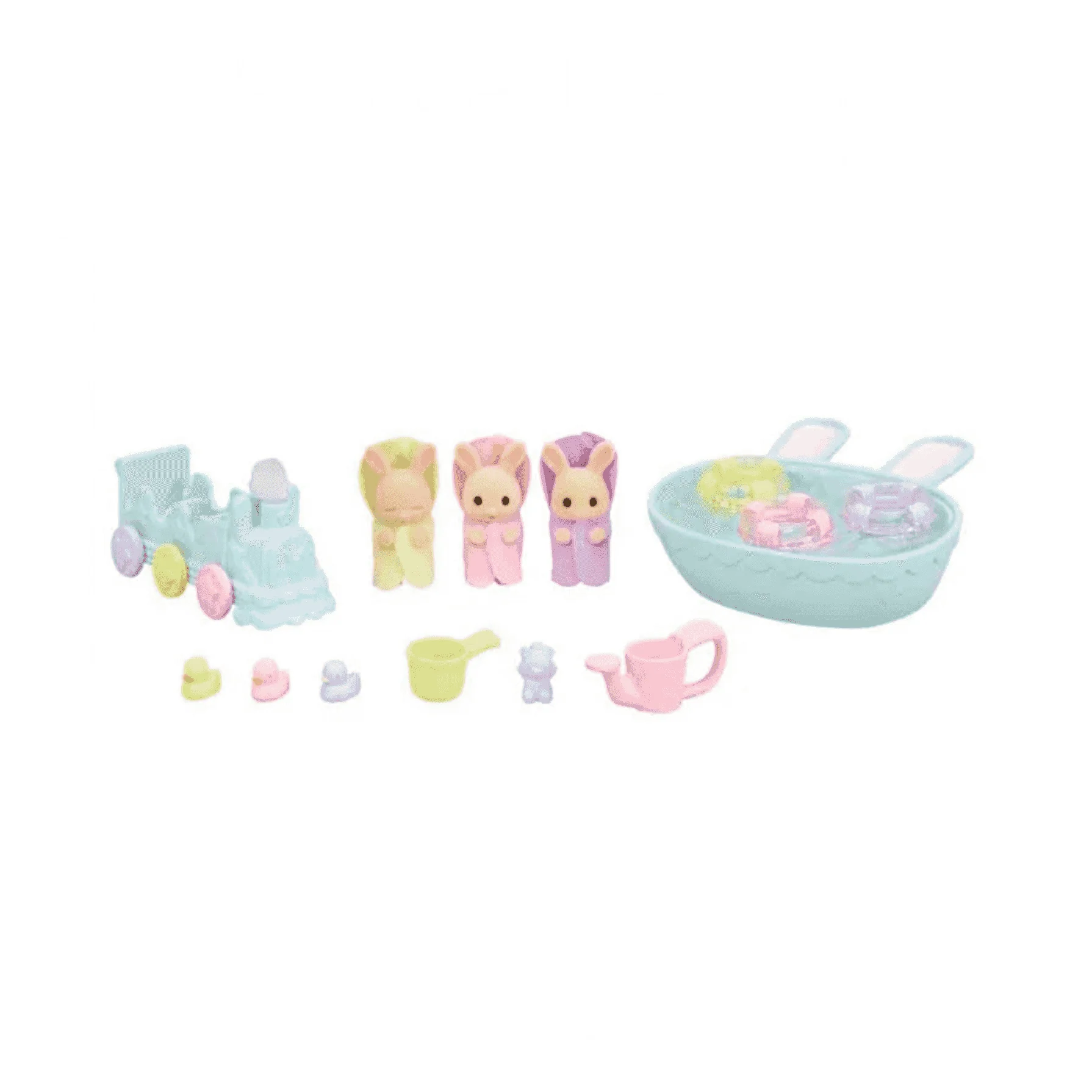 Sylvanian Families La Hora Del Baño De Los Trillizos - Image 5
