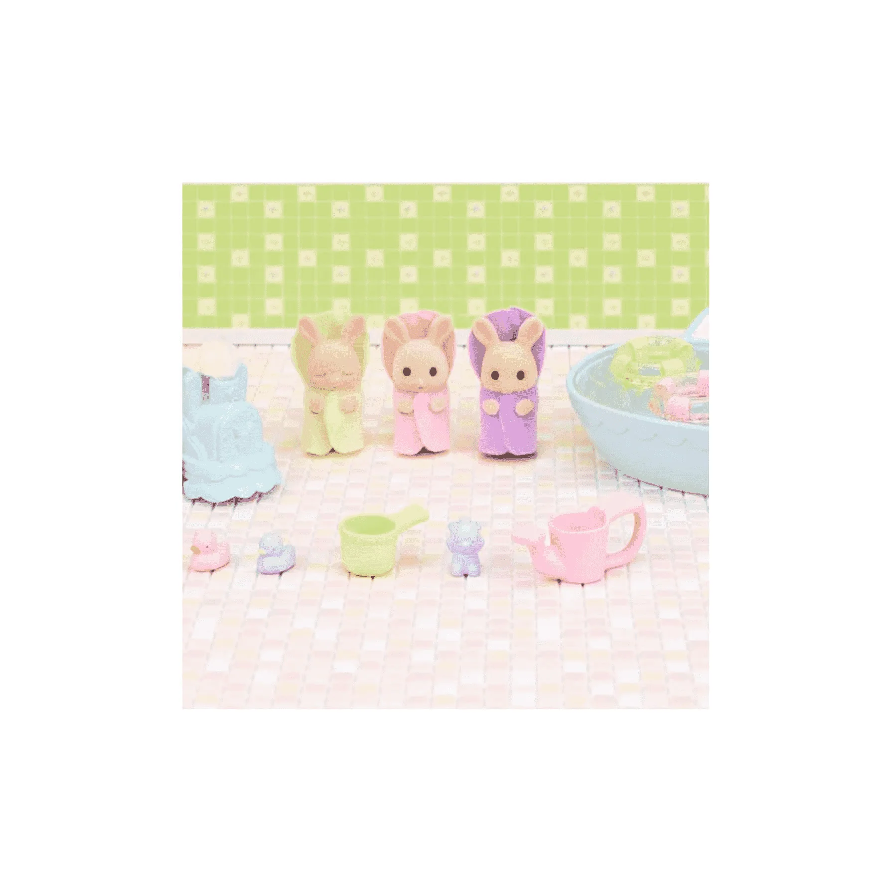 Sylvanian Families La Hora Del Baño De Los Trillizos - Image 6