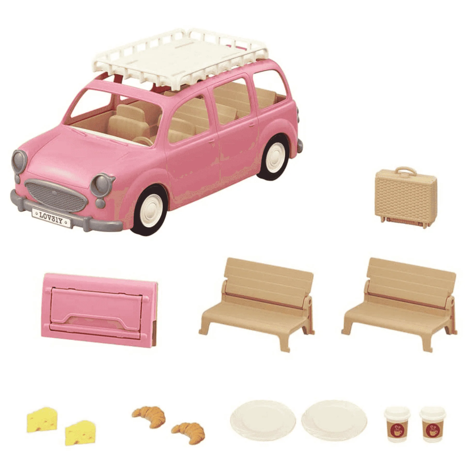 Sylvanian Families Vehículo Monovolumen de Picnic - Image 2