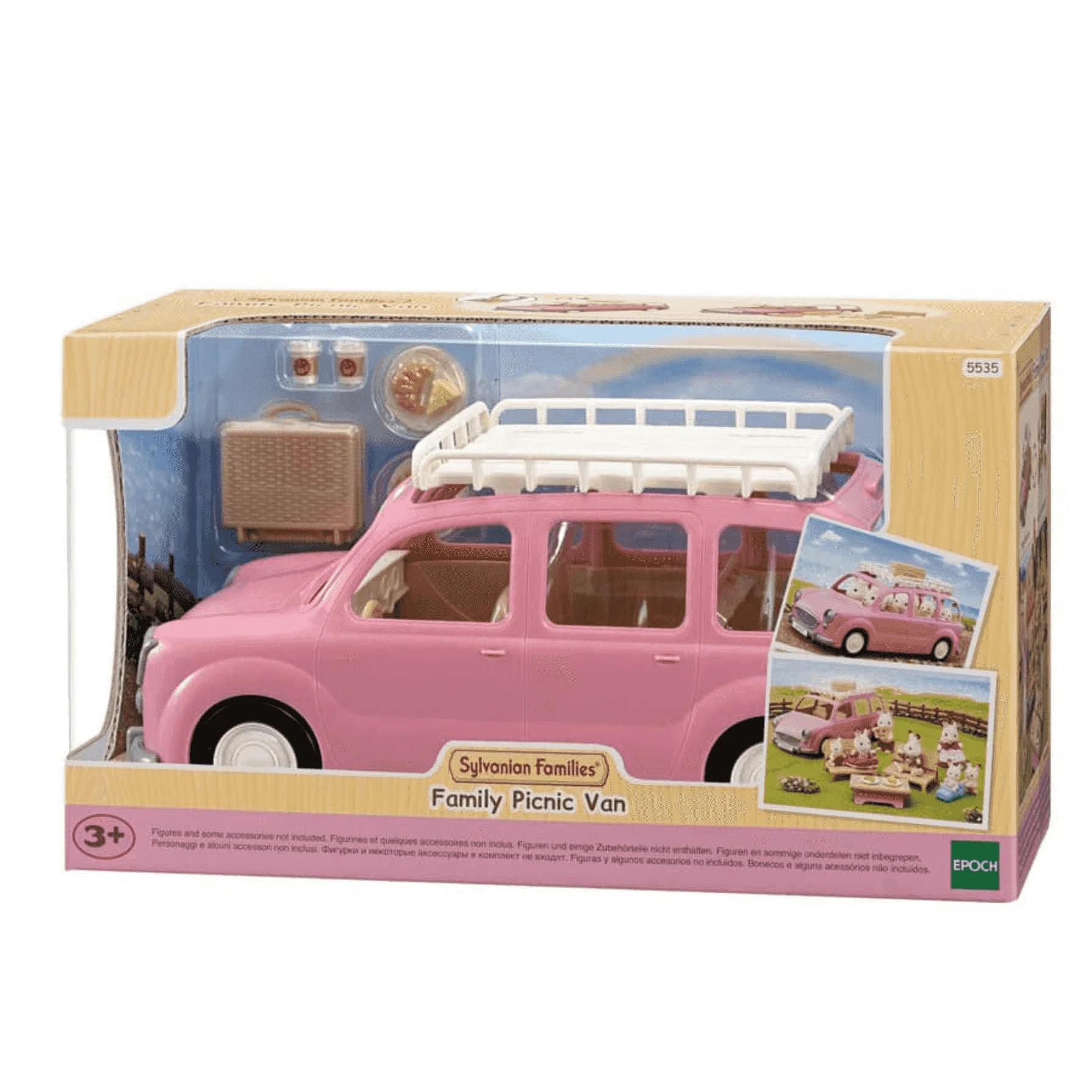 Sylvanian Families Vehículo Monovolumen de Picnic - Image 3