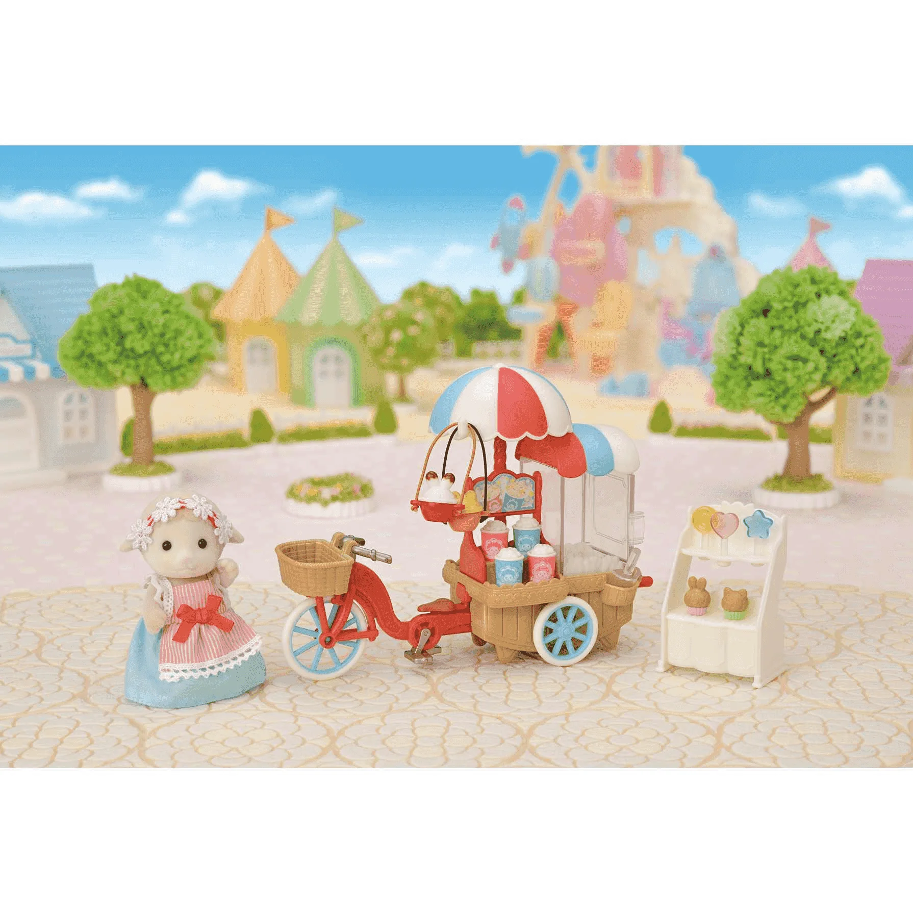 Sylvanian Families Puesto de Palomitas de Barbara Oveja - Image 4