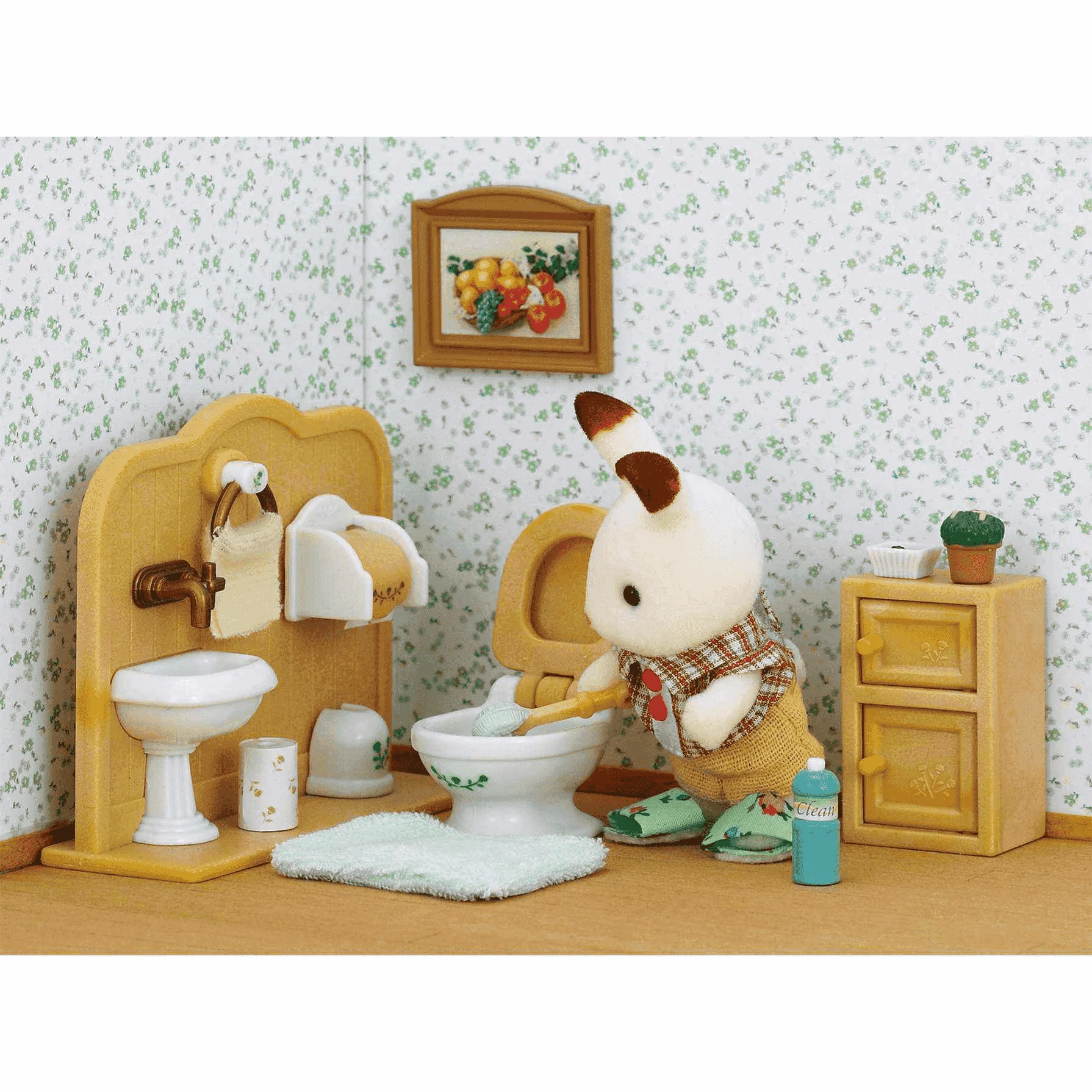 Sylvanian Families Set de Baño Coco Conejo Chocolate - Image 3