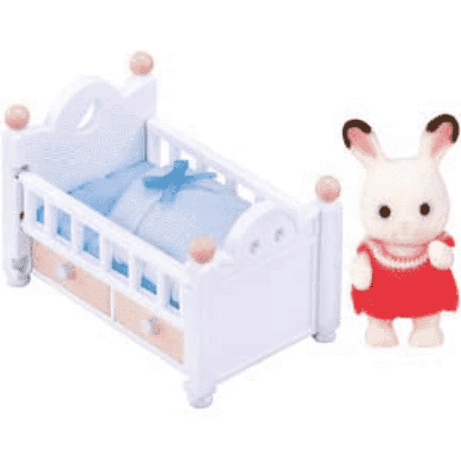 Sylvanian Families Set de Cuna Crème Conejo Chocolate