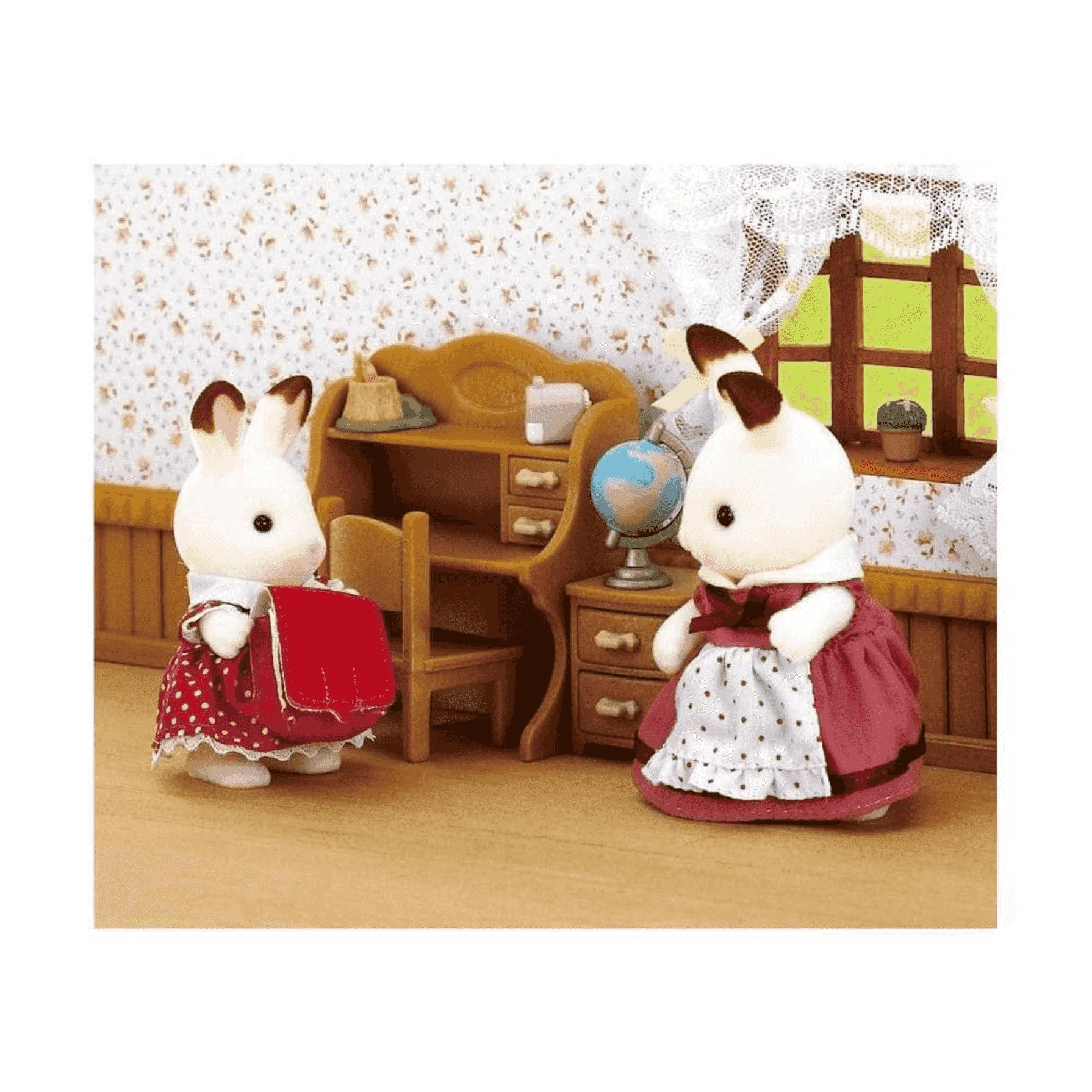 Sylvanian Families Set de Escritorio Freya Conejo Chocolate - Image 2