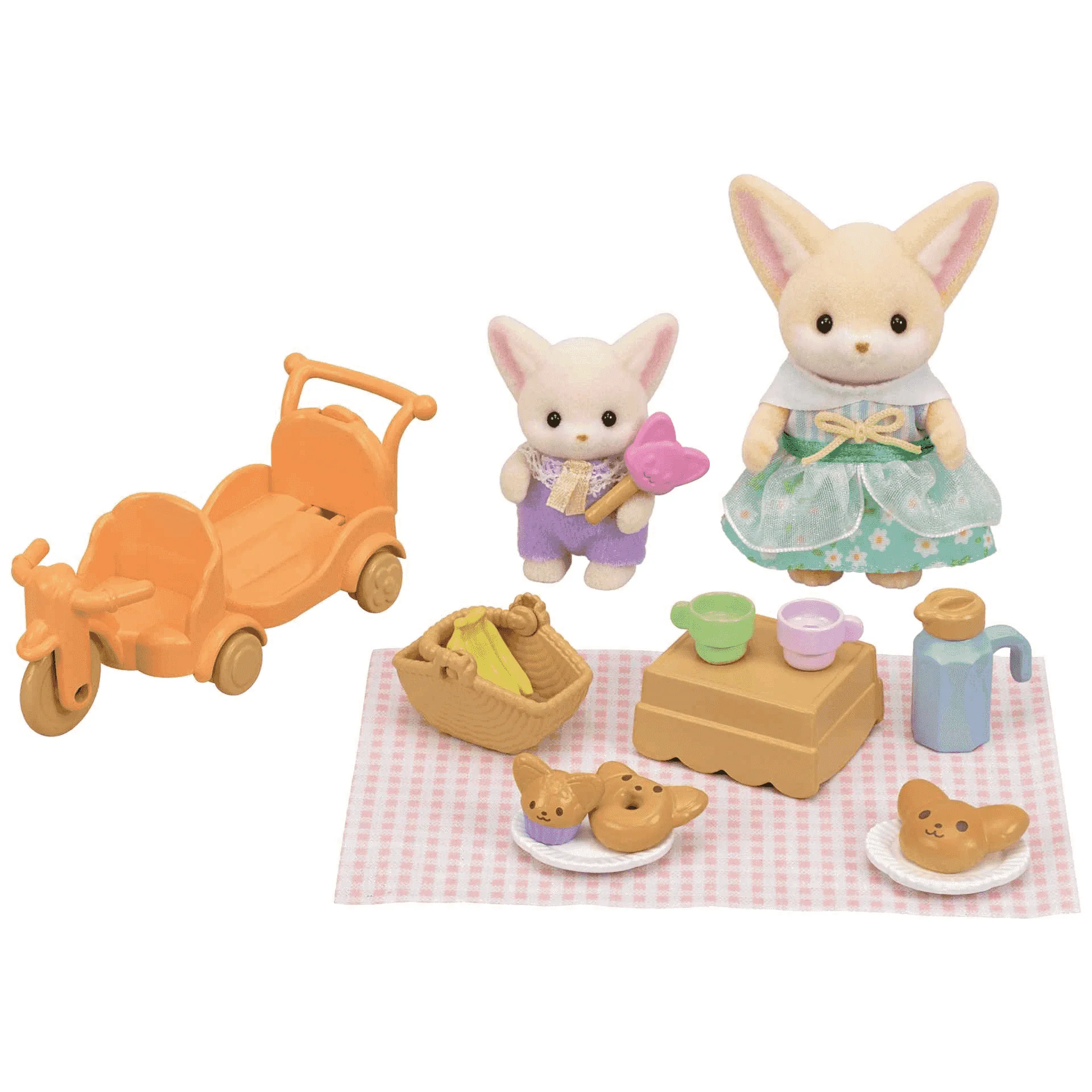 Sylvanian Families Set de Picnic Hermanos Zorro del Desierto