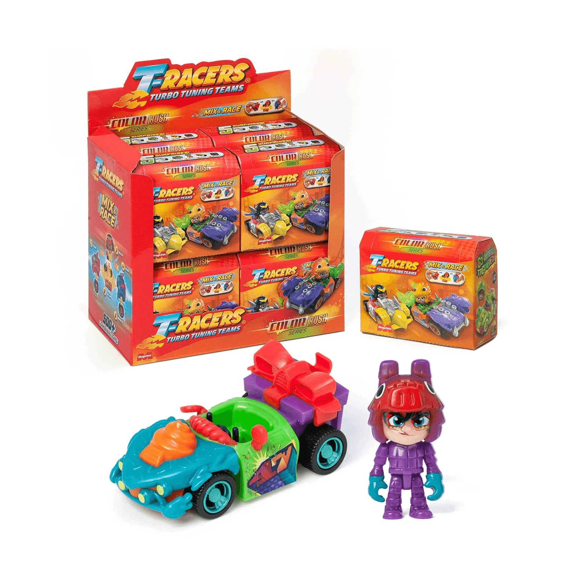 T-Racers Color Rush Car&Racer - Image 2