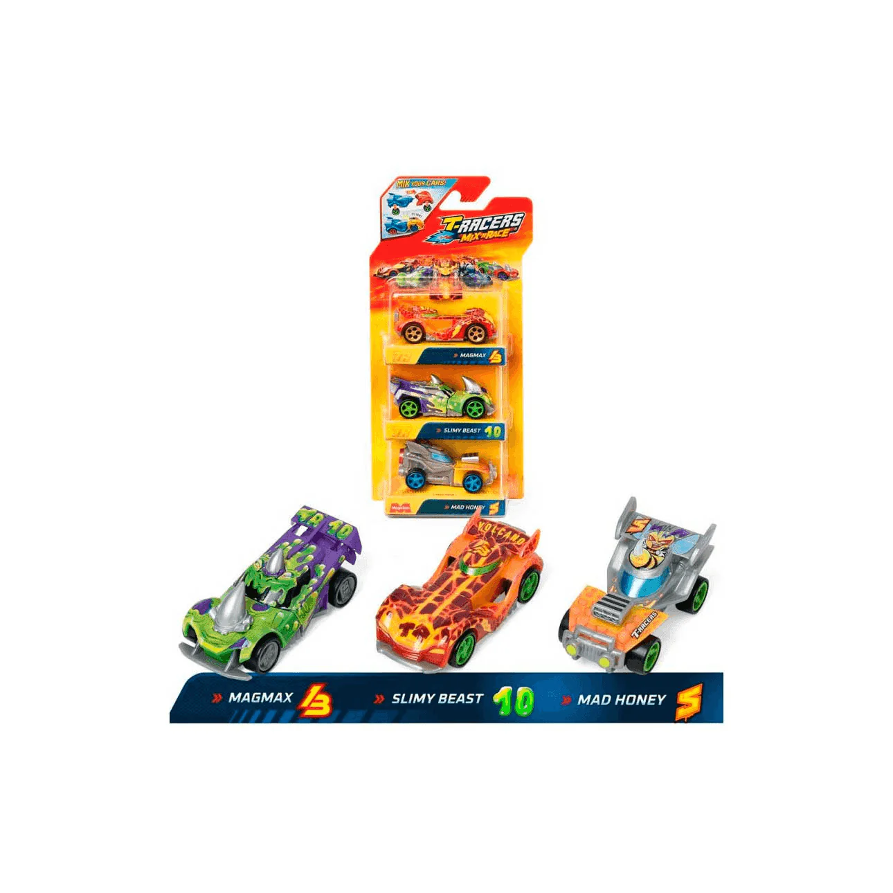 T-Racers Mix N Race Pack 3 Blister - Image 2