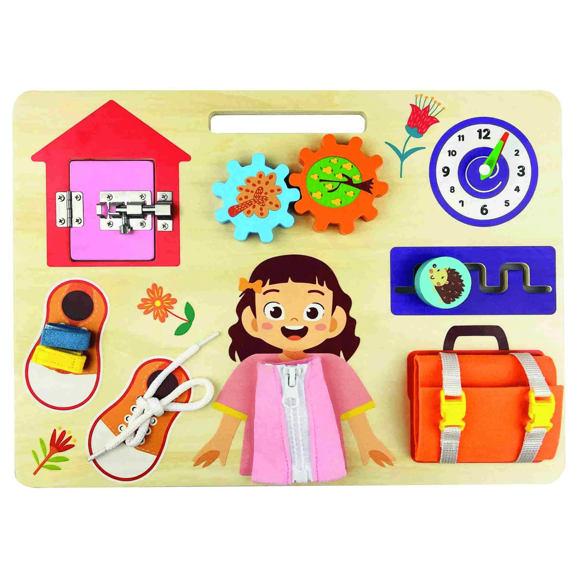 Tabla de Motricidad Madera Juguete Infantil - Image 3