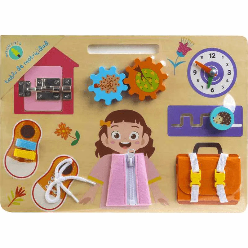 Tabla de Motricidad Madera Juguete Infantil - Image 4