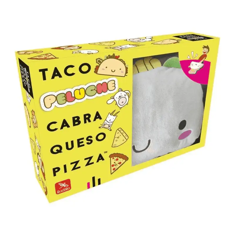 Taco Peluche – Versión Peluche del Clásico Taco Gato Cabra Queso Pizza