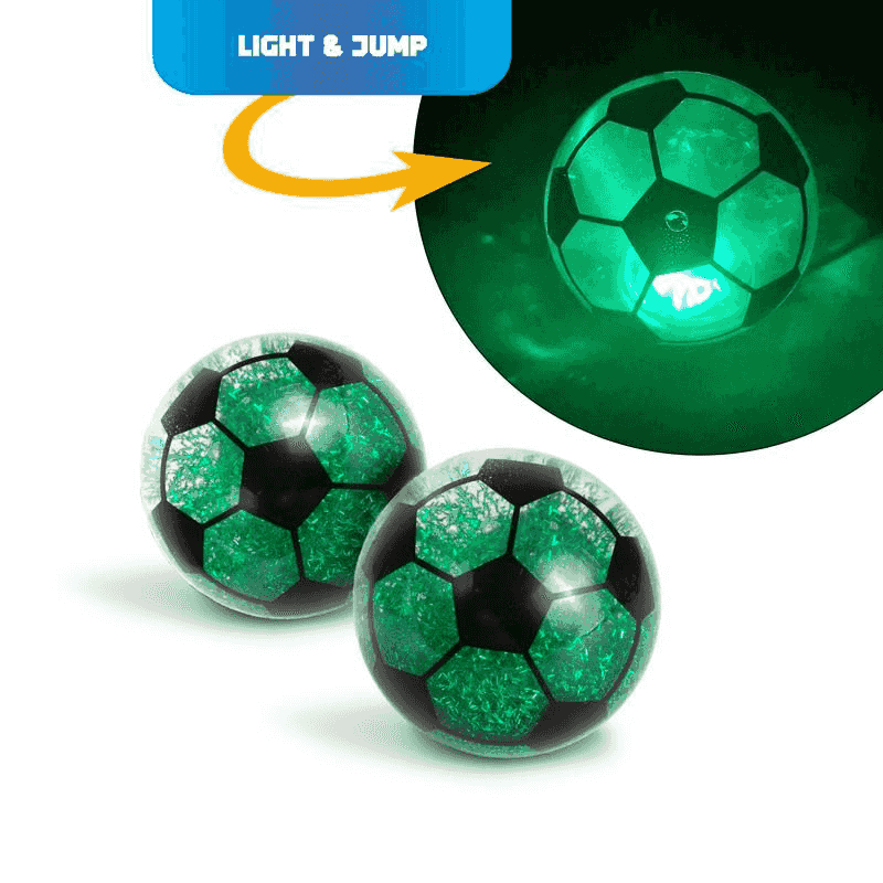 Take Action Pelota saltarina luminosa diseño fútbol - Image 2