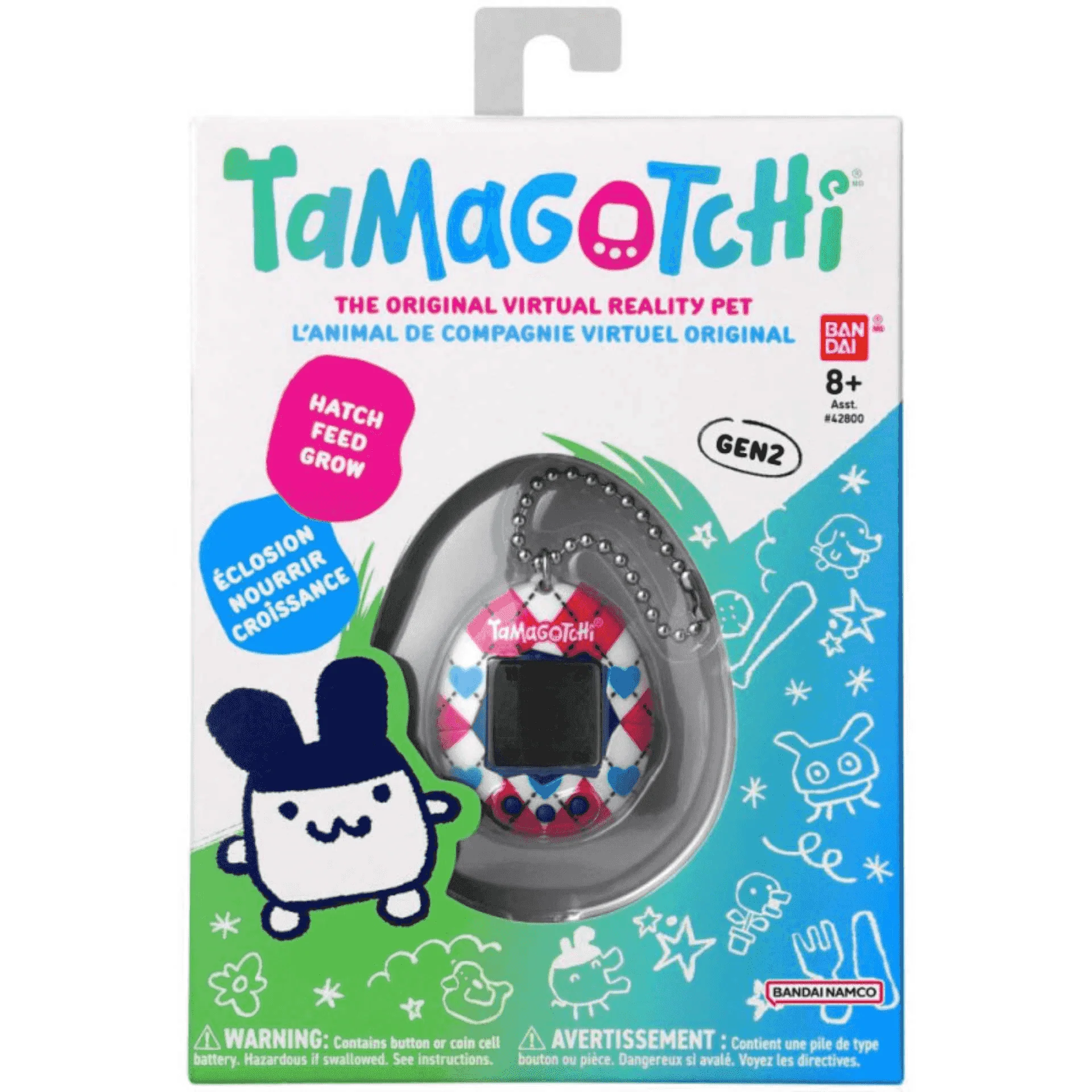 Tamagotchi Original Argyle Heart - Image 2