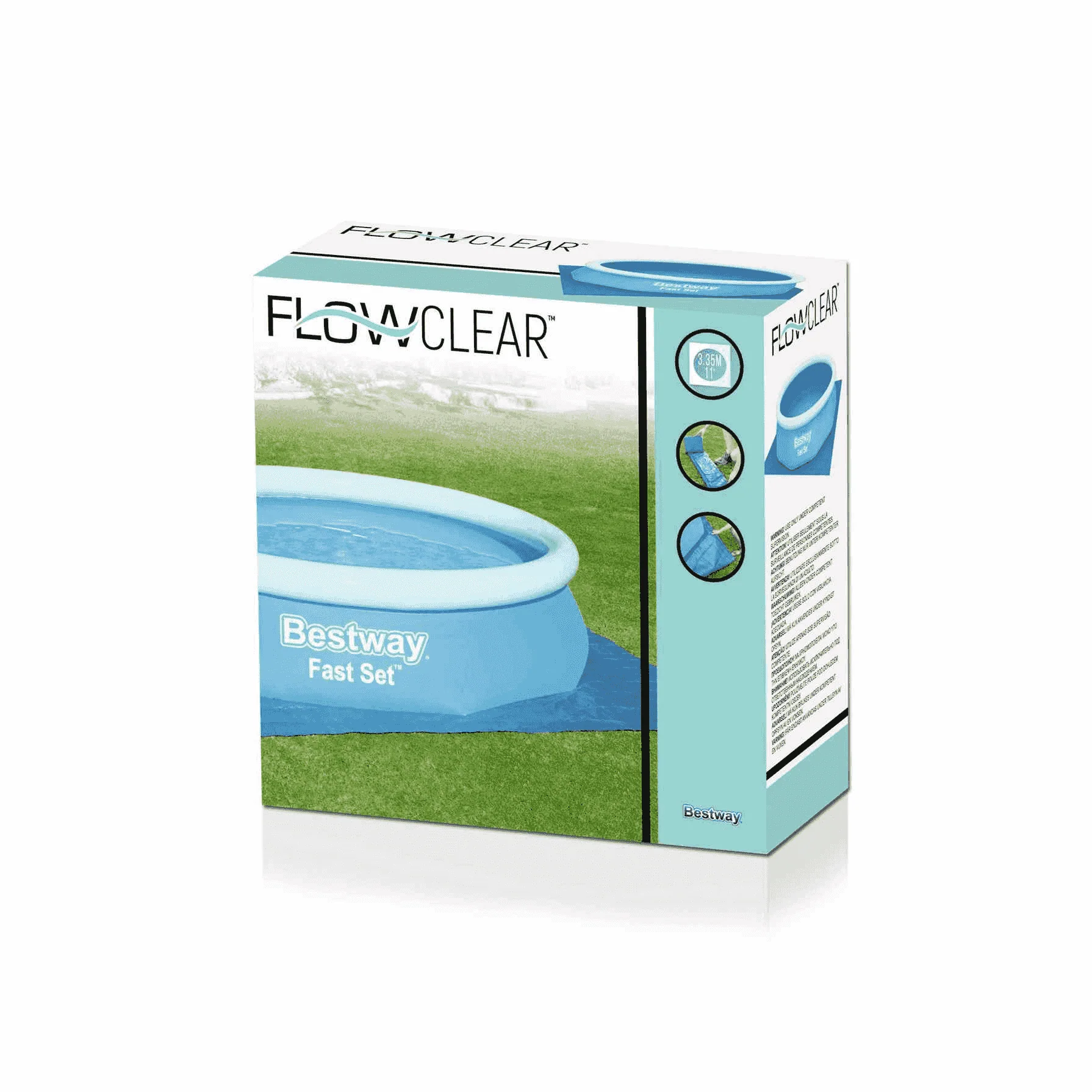 Tapiz de Suelo Piscinas 335x335cm Bestway