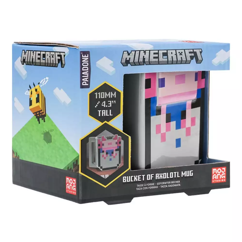 Taza 3D Ajolote Minecraft 400 ml - Image 4