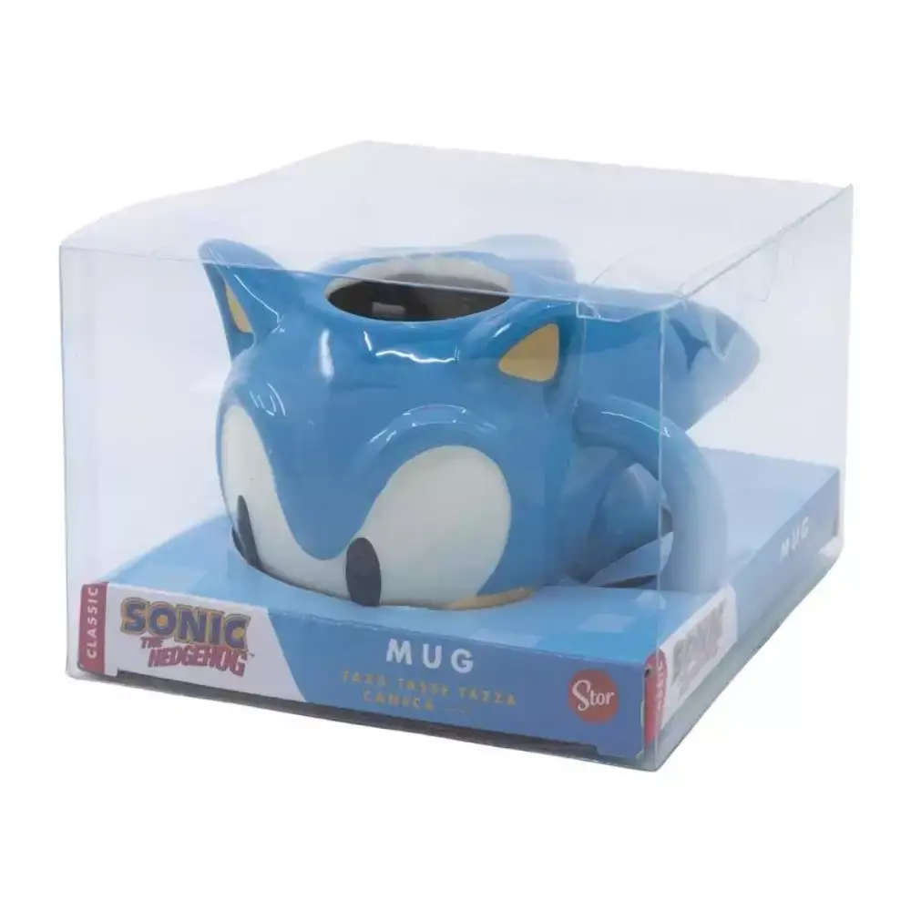 Taza 3D Cabeza de Sonic The Hedgehog  385 ml - Image 4