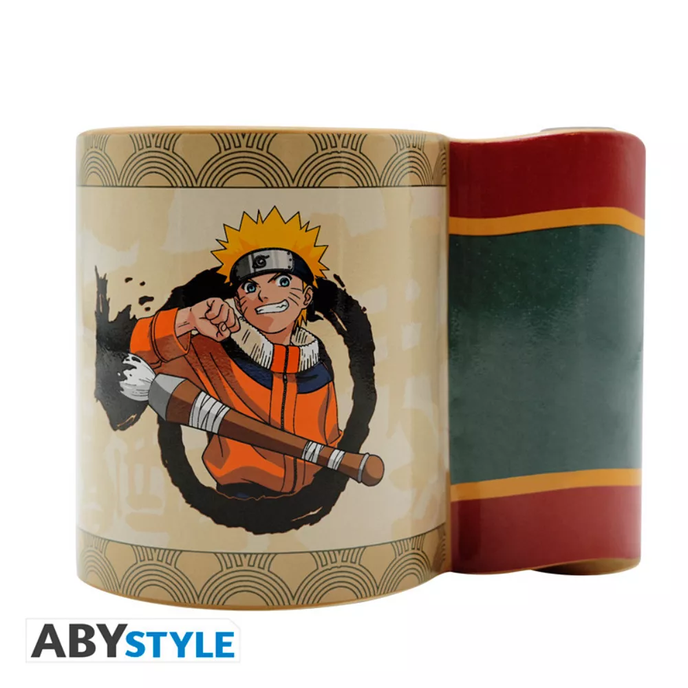 Taza 3D Naruto Asa Pergamino 460 ml