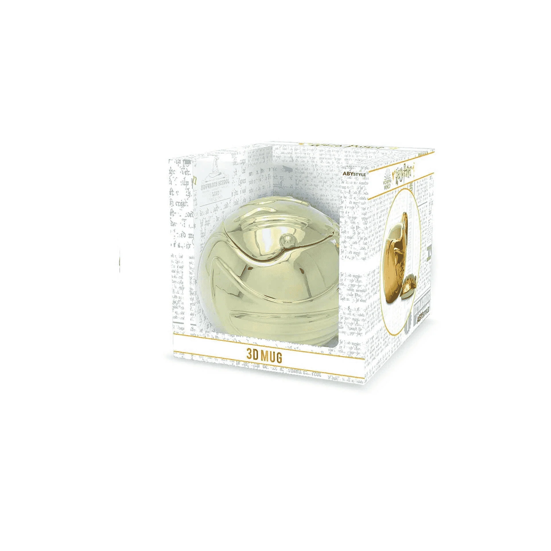 Taza 3D Snitch Dorada Harry Potter - Image 3