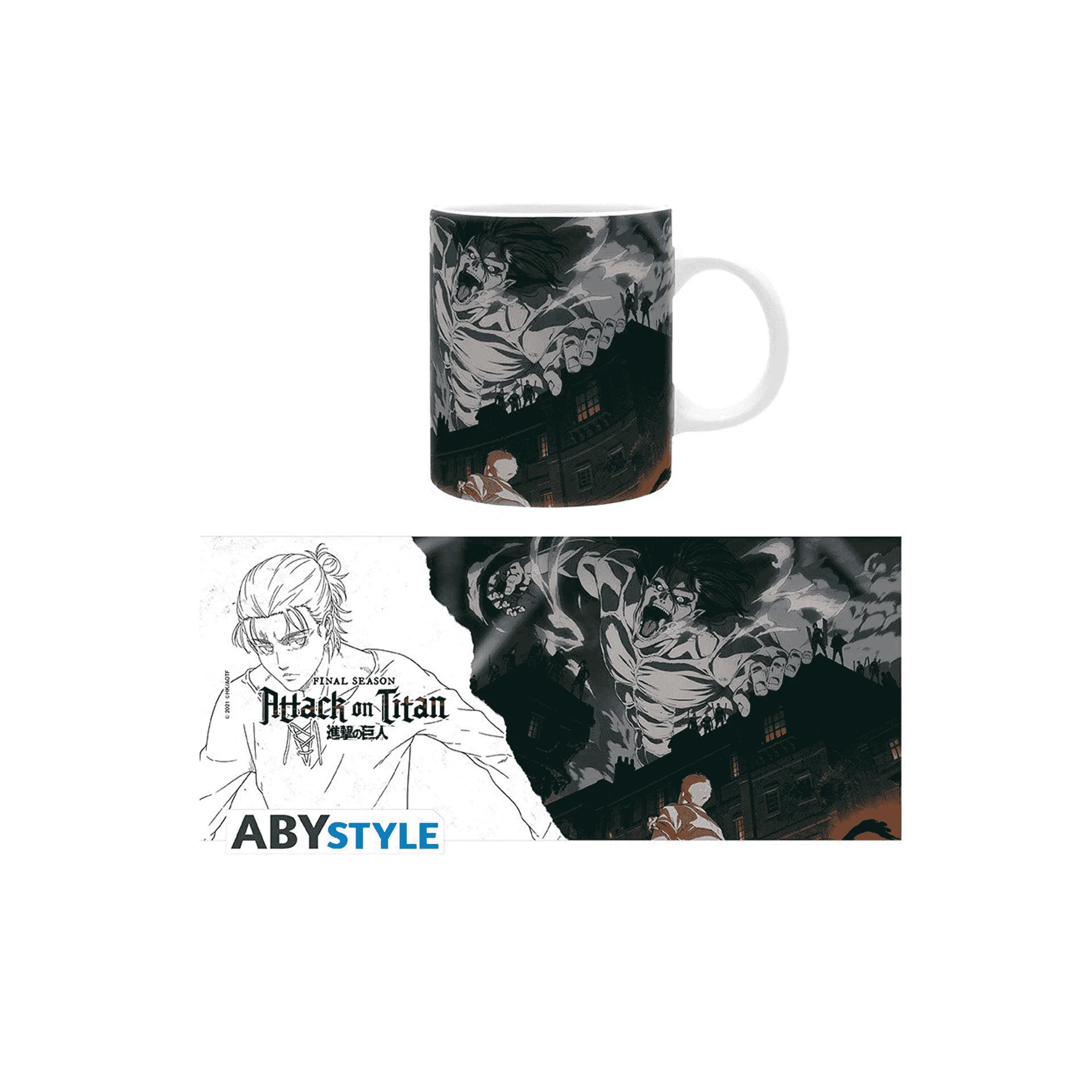 Taza Ataque a Titán S4 Key Art 320 ml Exclusive - Image 5