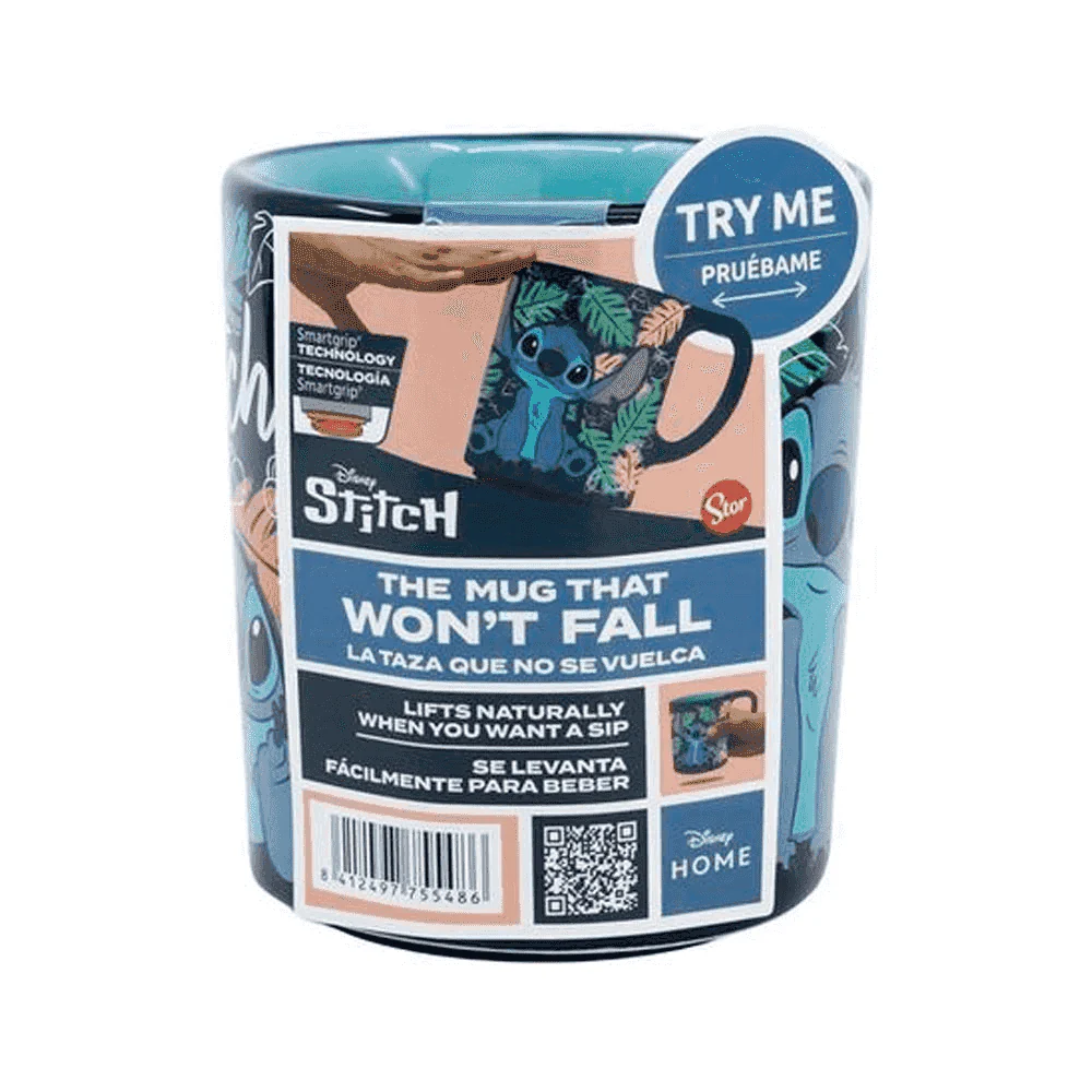 Taza Cerámica Antivuelco 300 ml Stitch Ohana - Image 2