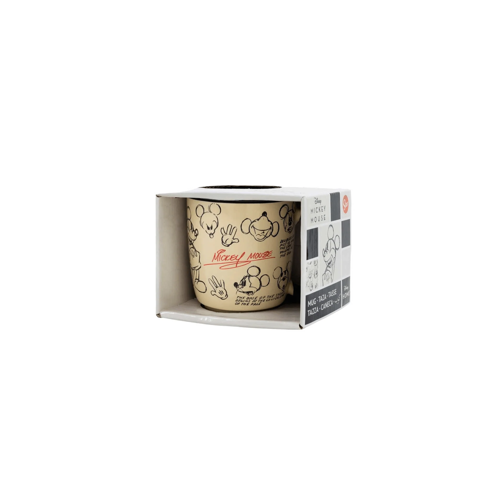 Taza Cerámica Elite 380ml Mickey Mouse Vintage - Image 3