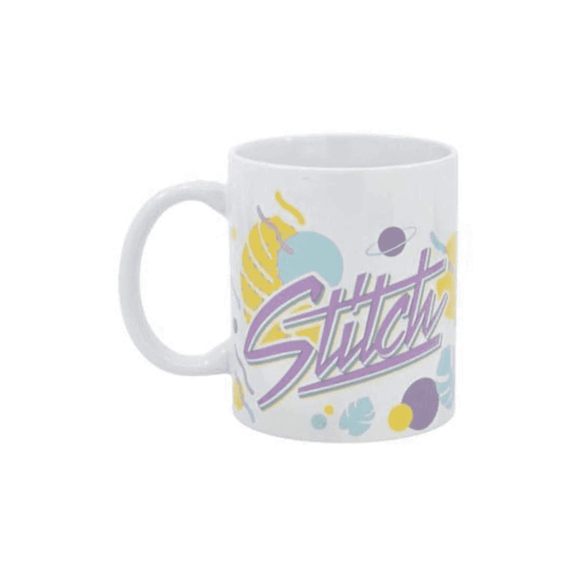Taza de Cerámica Stitch Hawaian Flower 325ml - Image 2