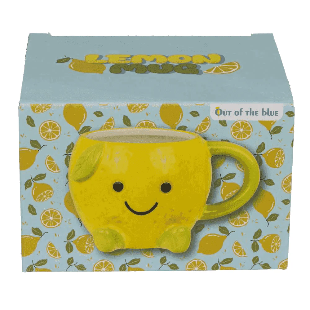 Taza Kawaii Limón Dolomita 385 ml – Taza divertida con diseño adorable - Image 2