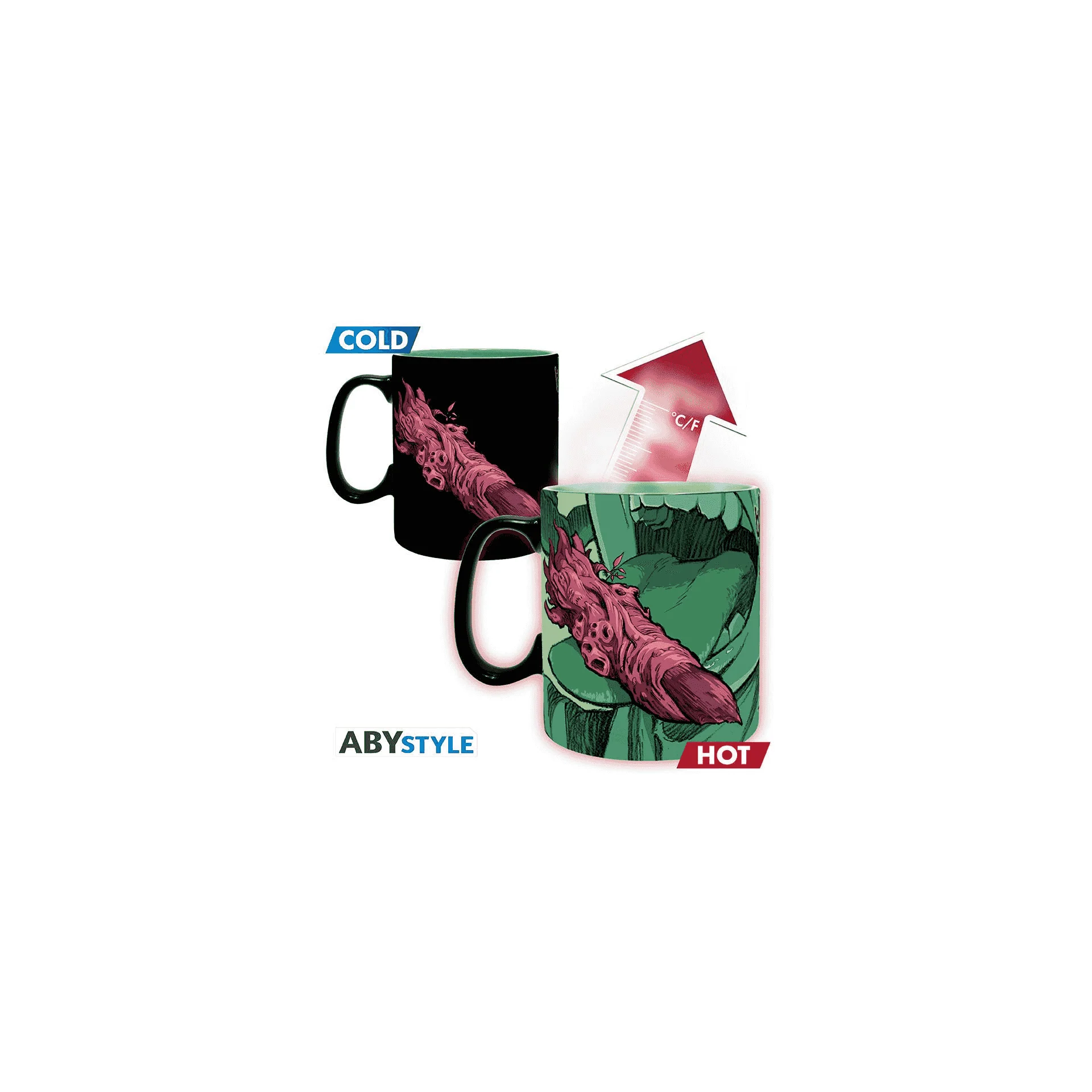 Taza mágica Itadori & Sukuna Jujutsu Kaisen 460 ml - Image 2