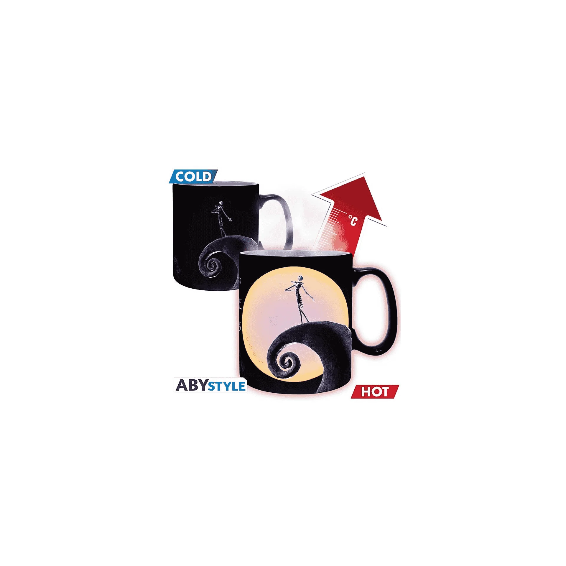 Taza mágica Jack & Moon Pesadilla antes de navidad 460 ml