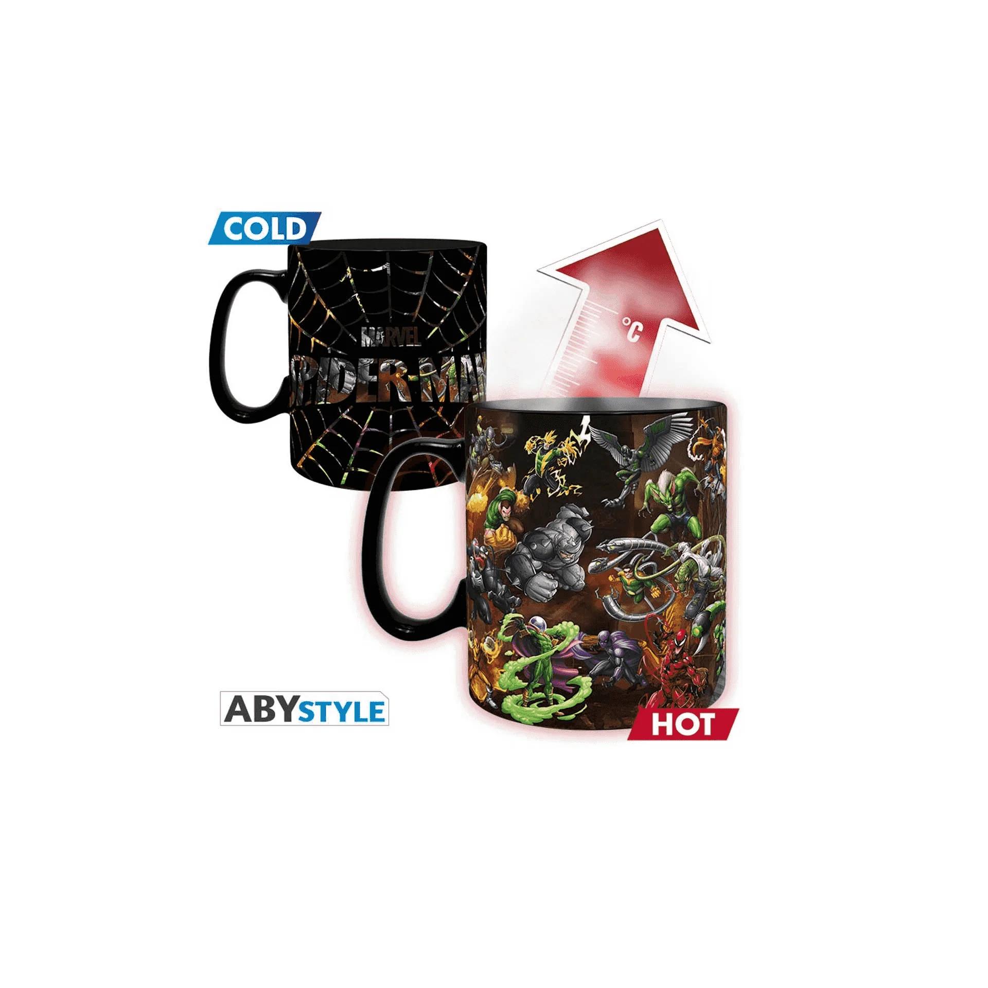 Taza mágica Spider Man Multiverso Marvel 460 ml - Image 2