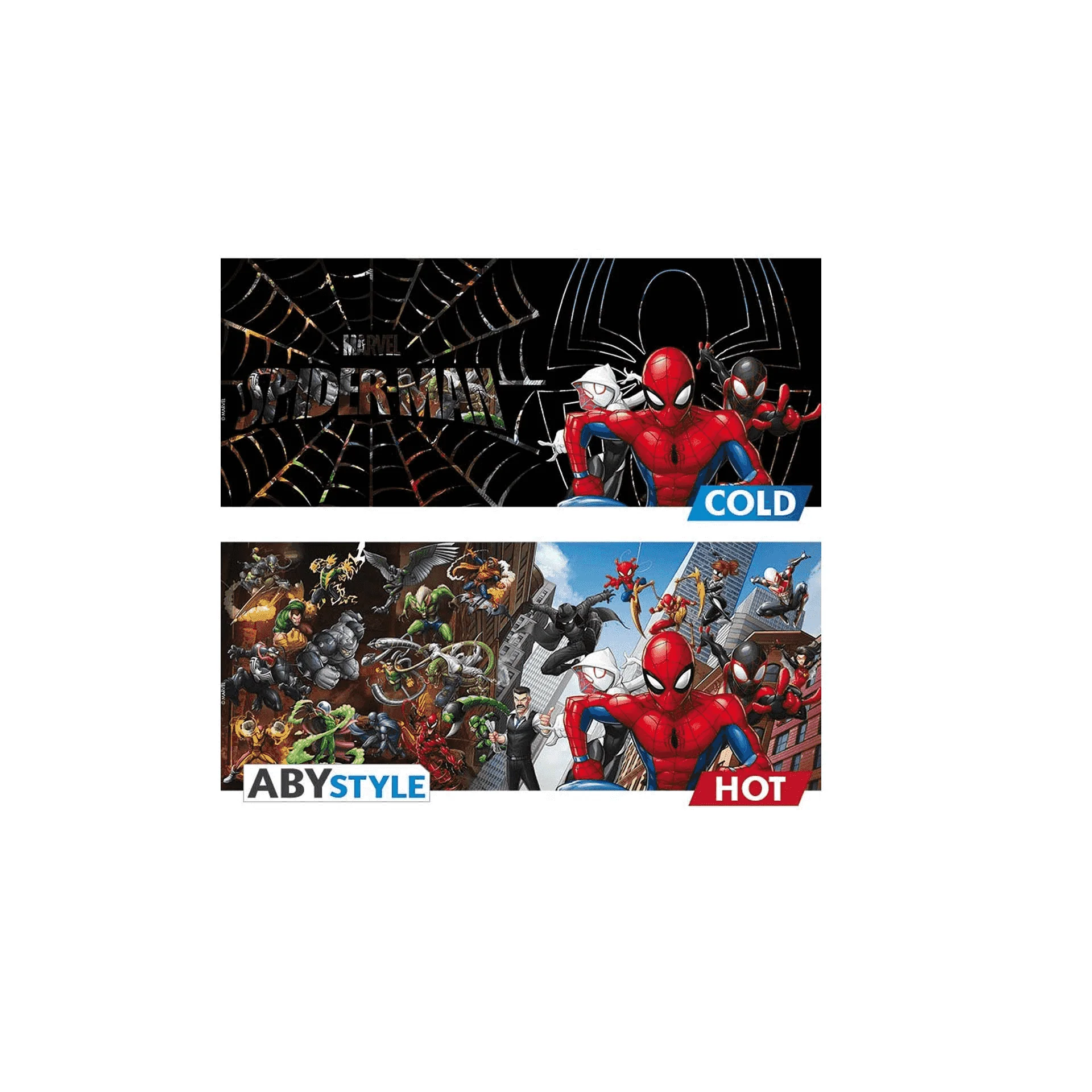 Taza mágica Spider Man Multiverso Marvel 460 ml - Image 3