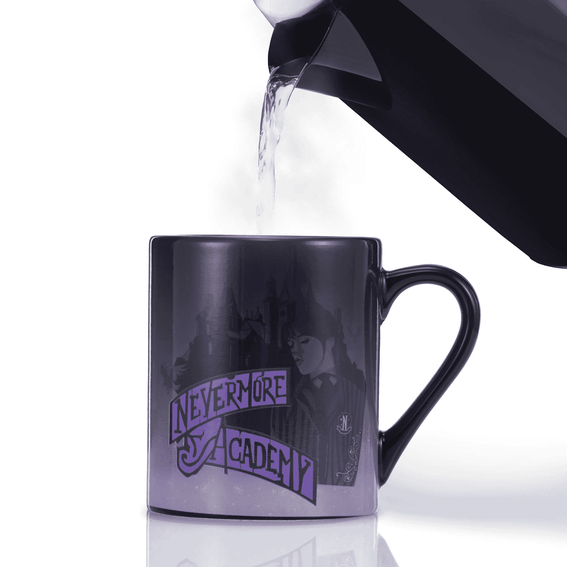 Taza Miércoles Cambia De Color  Never More Academy - Image 3