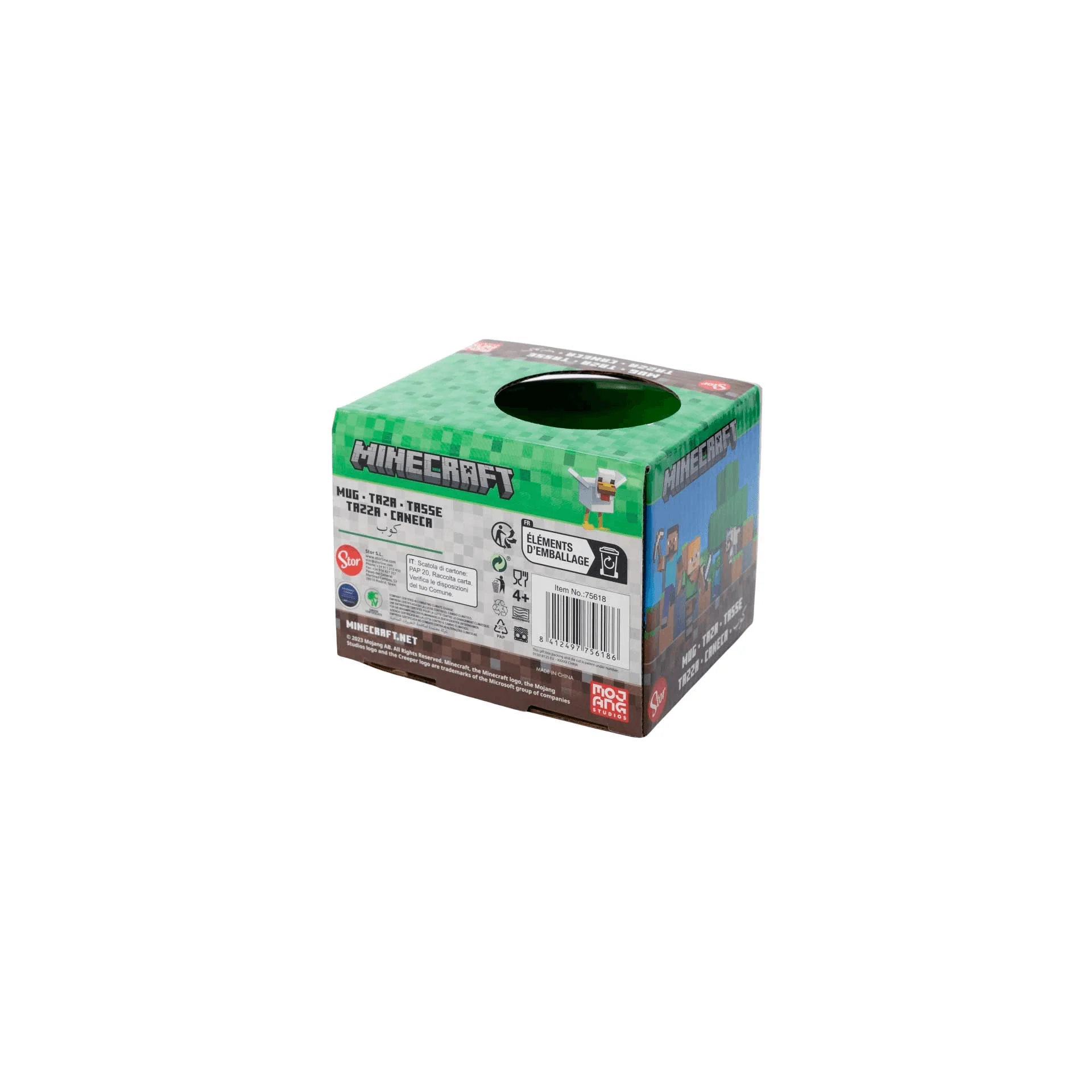 Taza Minecraft Élite Cerámica de 380 ml - Image 4