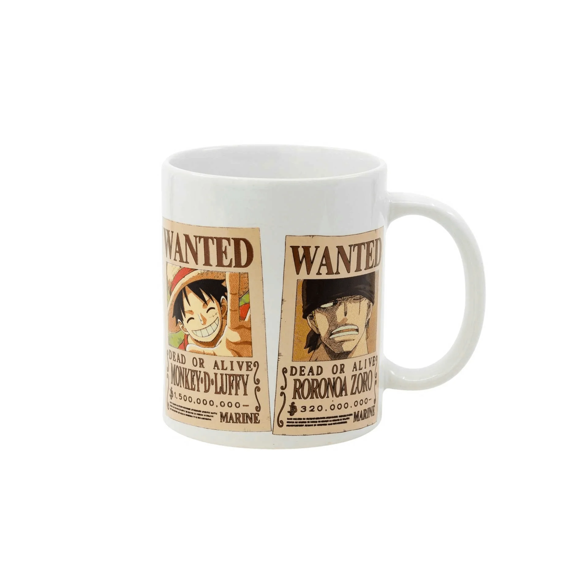 Taza One Piece Wanted  325 ml