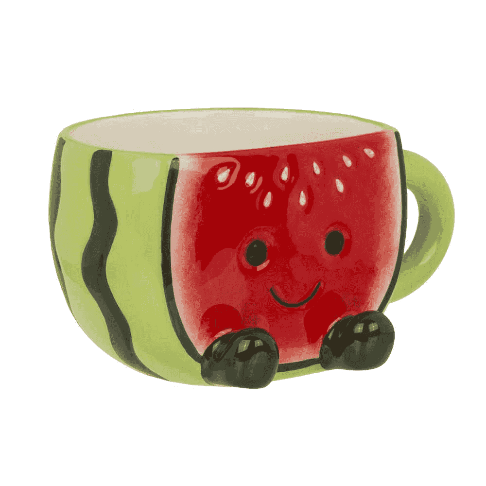 Taza Sandía Kawaii Dolomita 370 ml – Taza divertida y original - Image 3