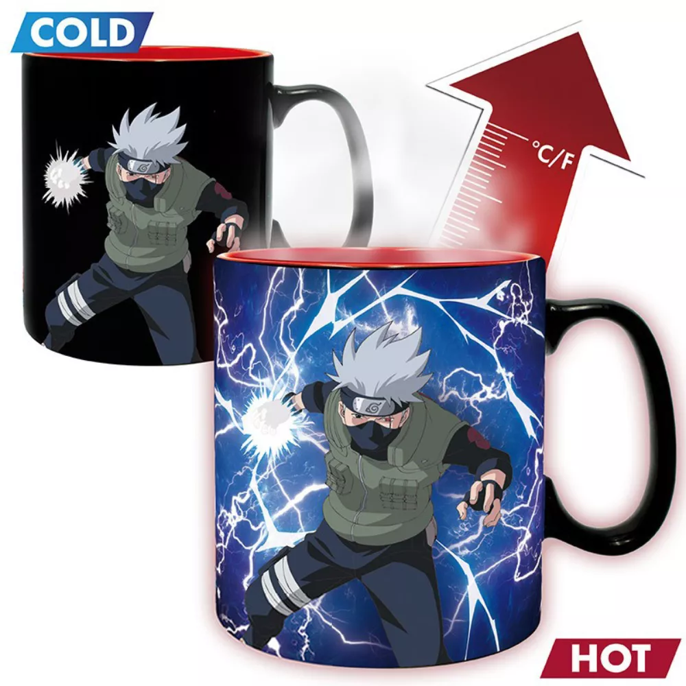 Taza térmica Naruto Shippuden  Kakashi & Itachi 460 ml