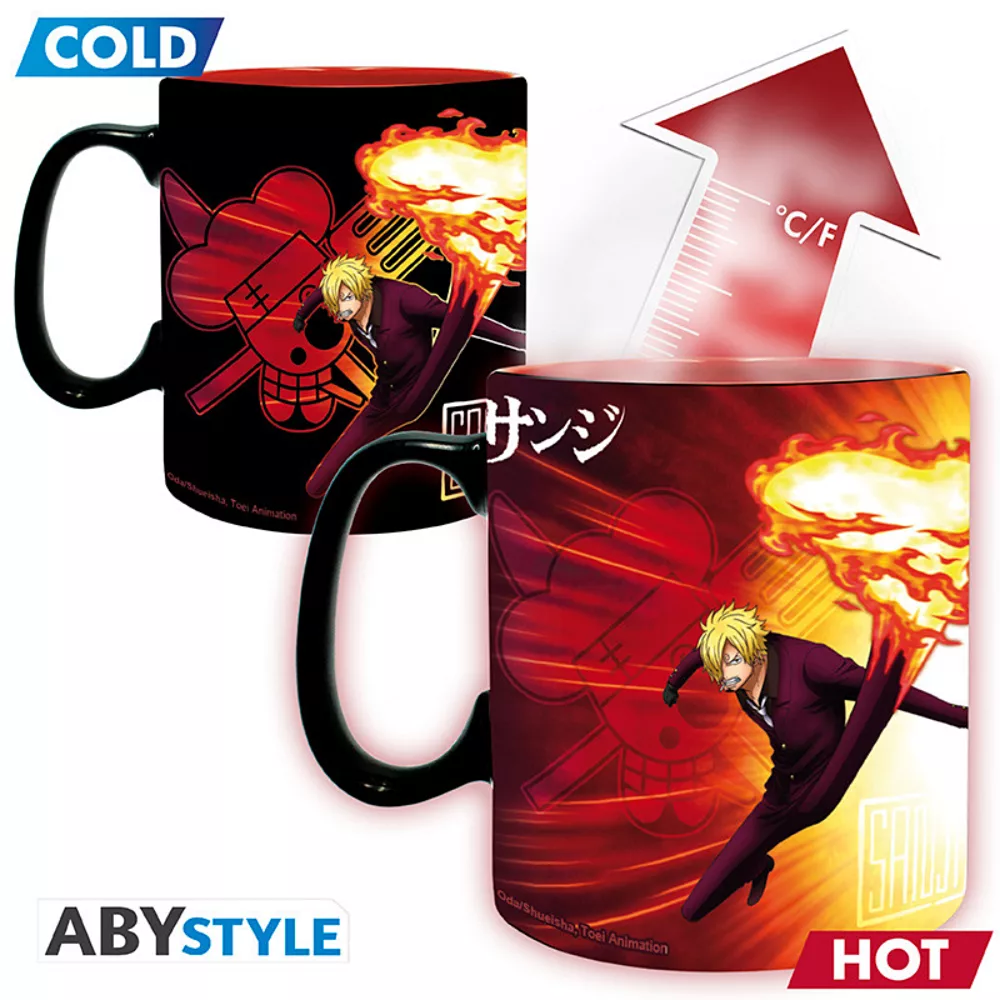 Taza Termosensible One Piece Zoro & Sanji 460 ml - Image 3