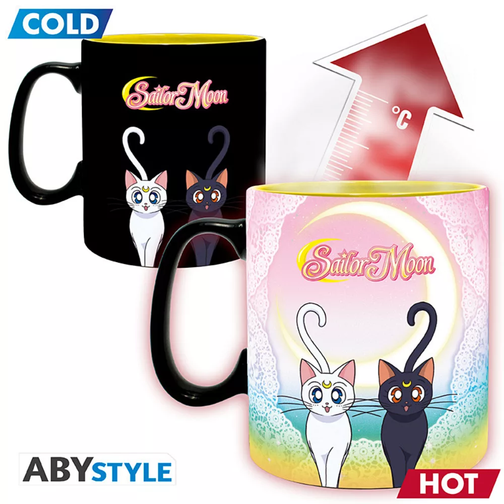 Taza Termosensible Sailor Moon Warriors 460 ml - Image 2
