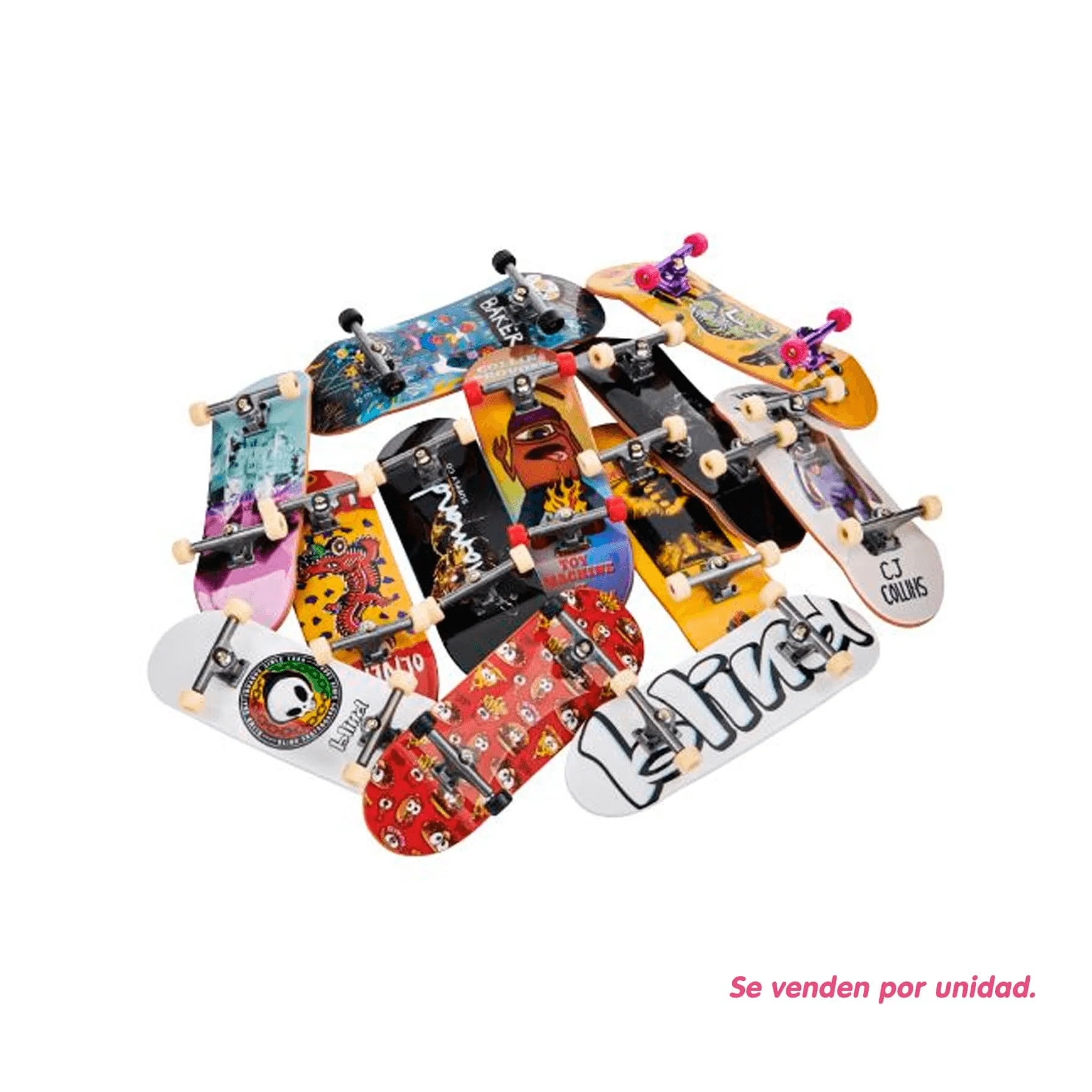 Tech Deck Pack Individual Monopatin de Juguete