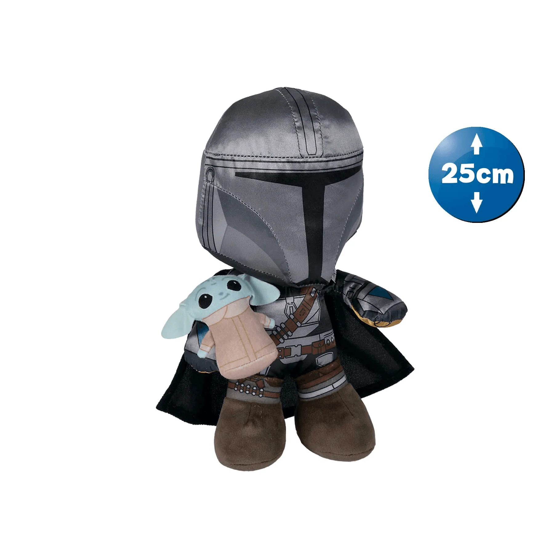 The Mandalorian con Baby Yoda 25 cm - Image 2