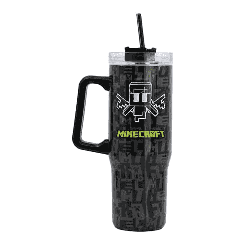 Thermo XL Minecraft – 940 ml Rambler (Acero Inoxidable)