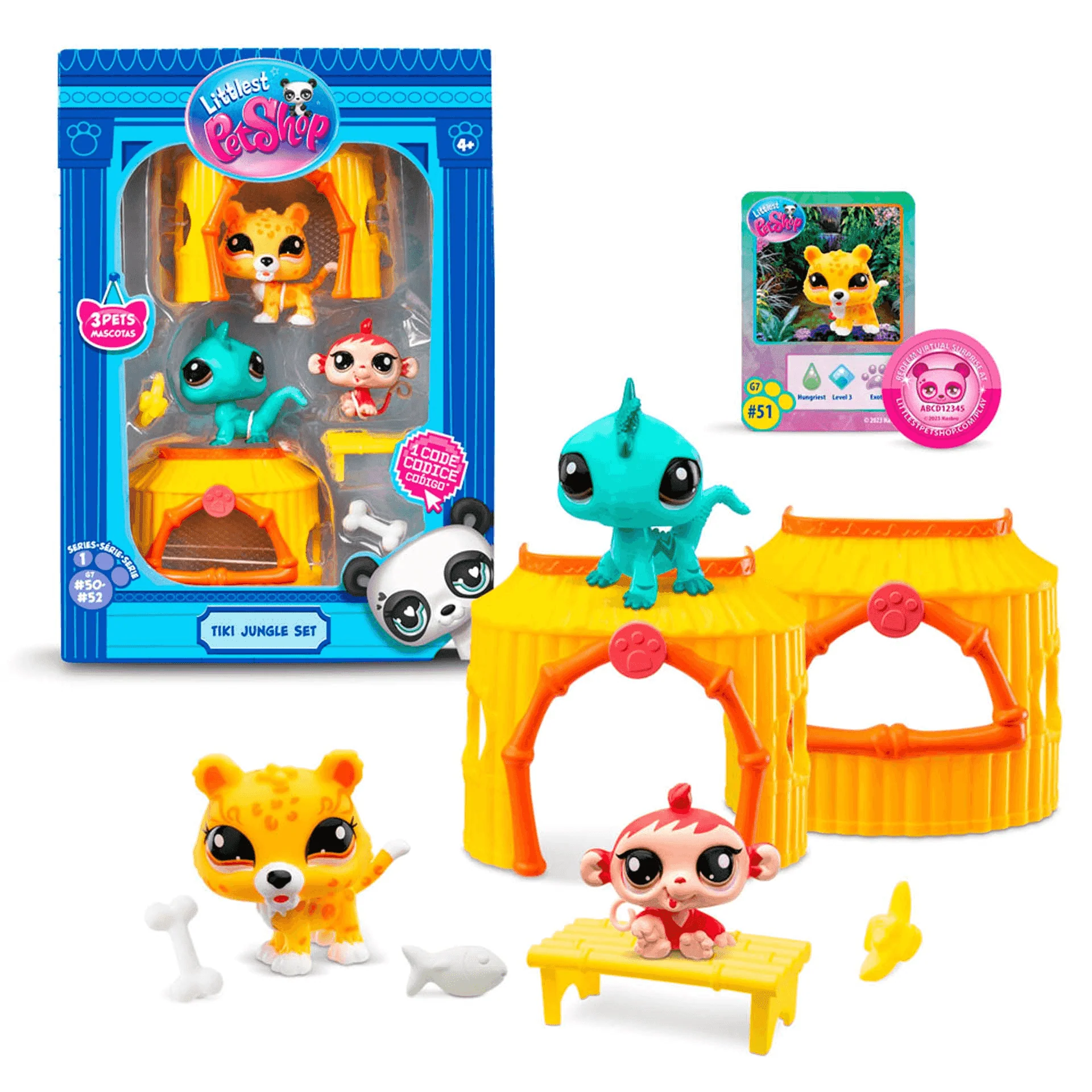 Tiki Jungle Set Littlest Pet Shop