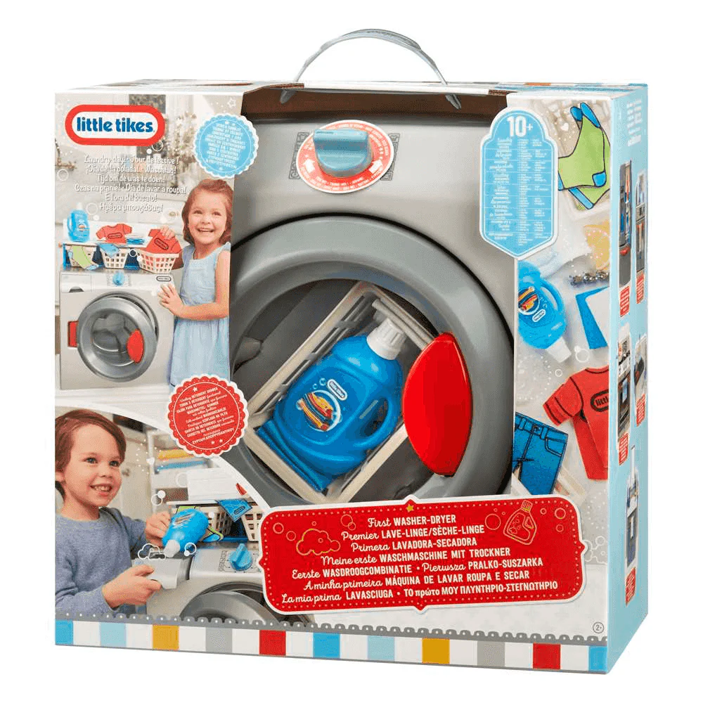 Título del producto (SEO) Little Tikes Mi Primera Lavadora-Secadora con Sonidos y Accesorios