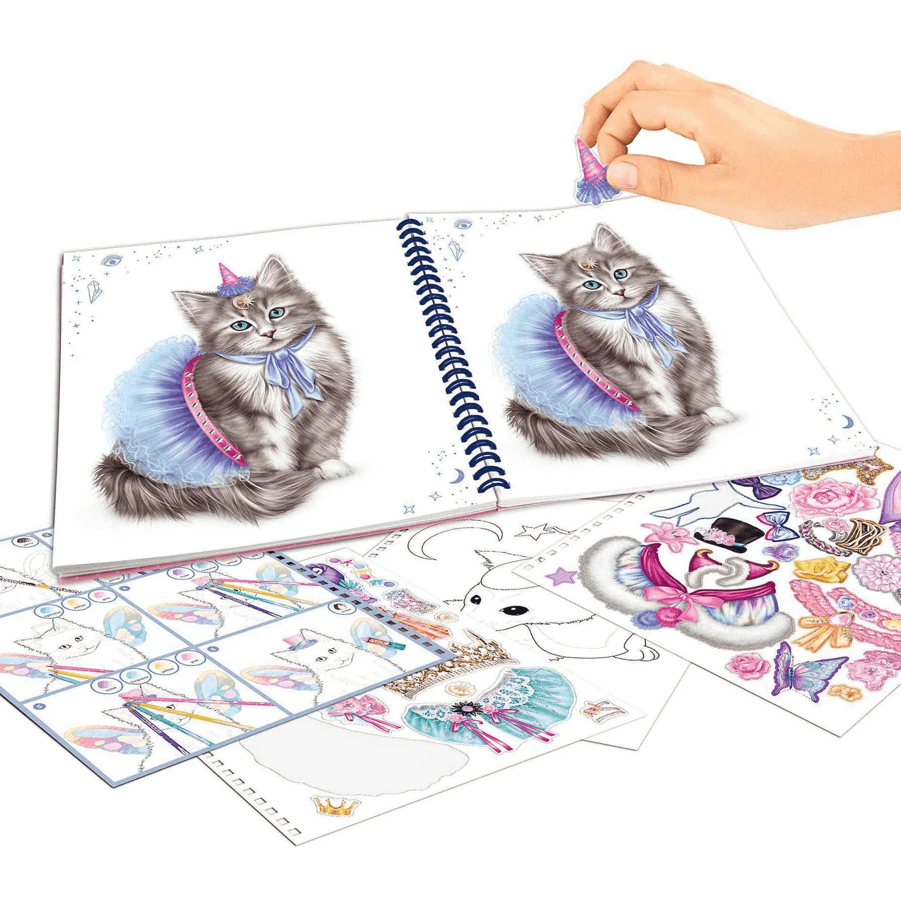 TOP Model libro de colorear Moonlight - Image 2