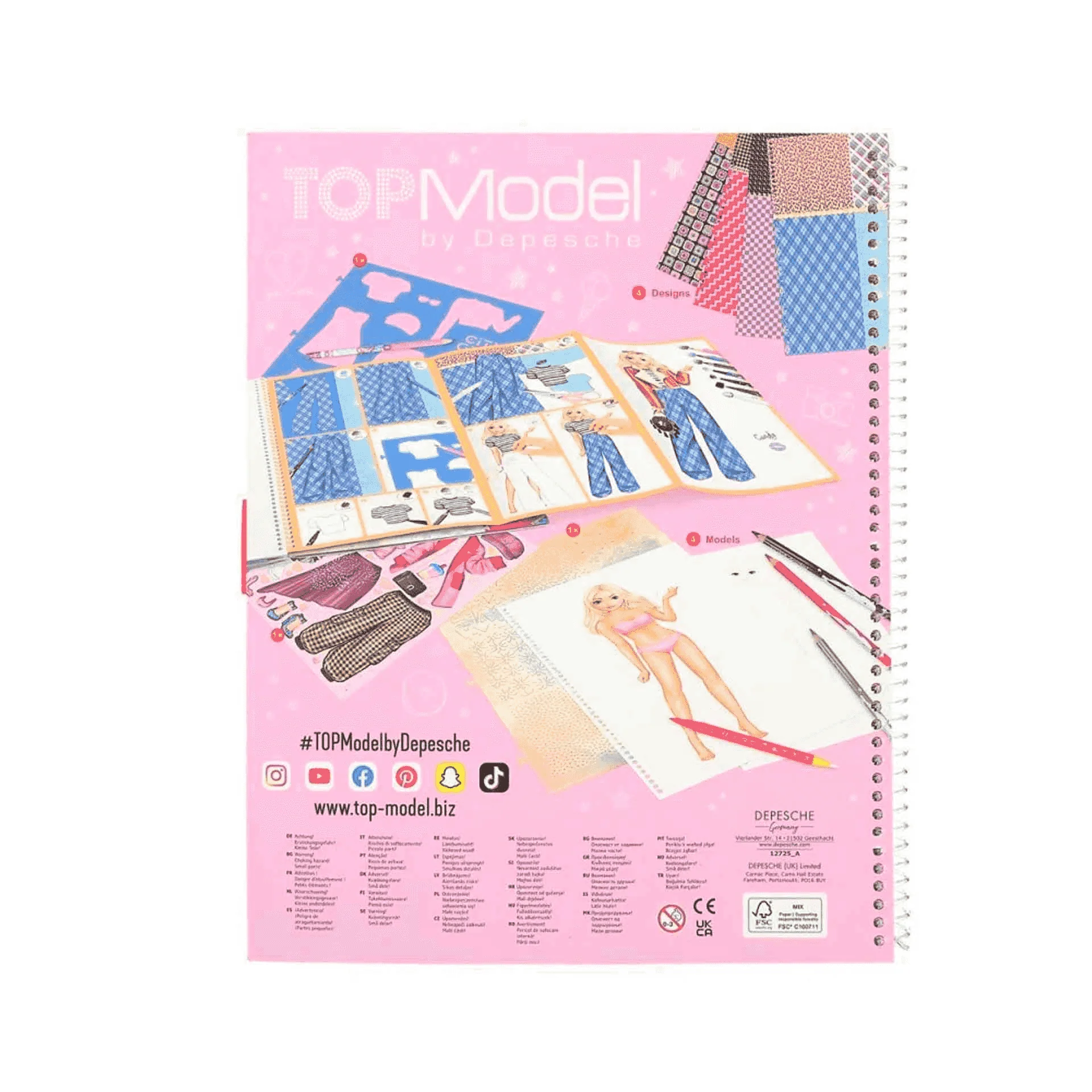 TOP Model Libro Para Colorear Especial - Image 3